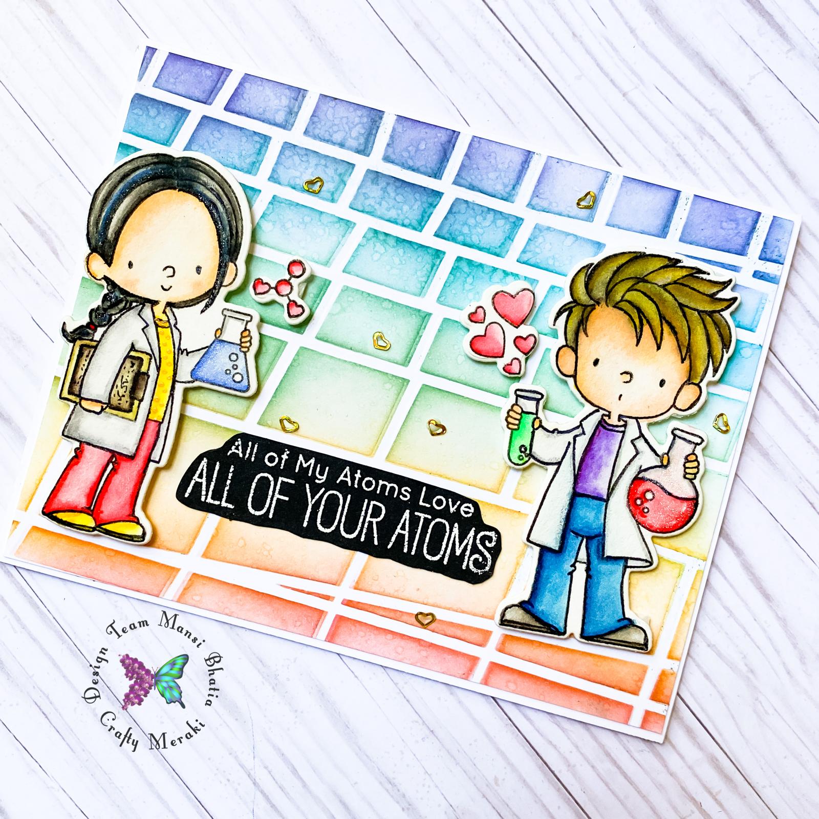 Cuteness overload  - Cute Chemists & Mansi!