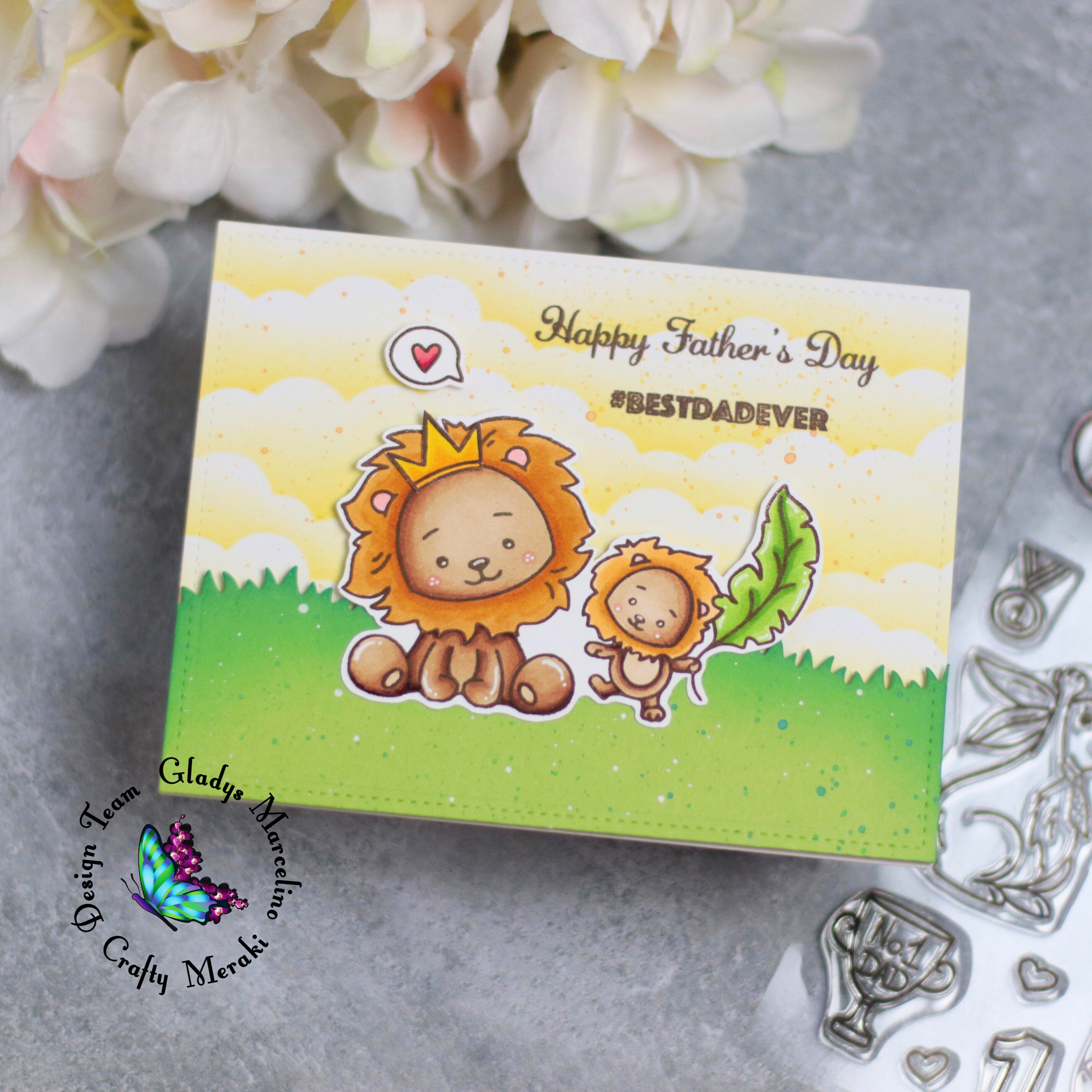 Father’s Day card with Gladys