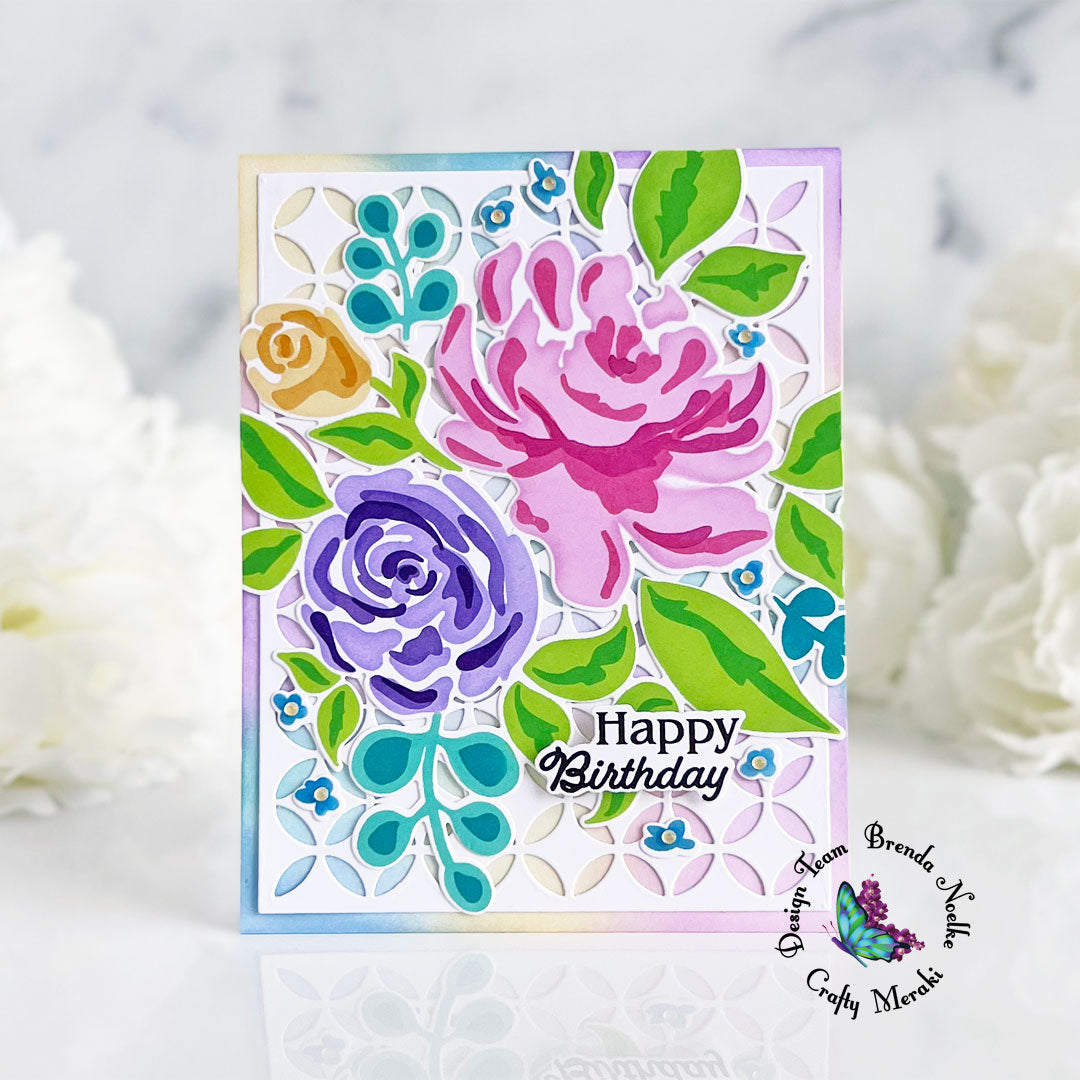 Stretching Your Stencils with Brenda