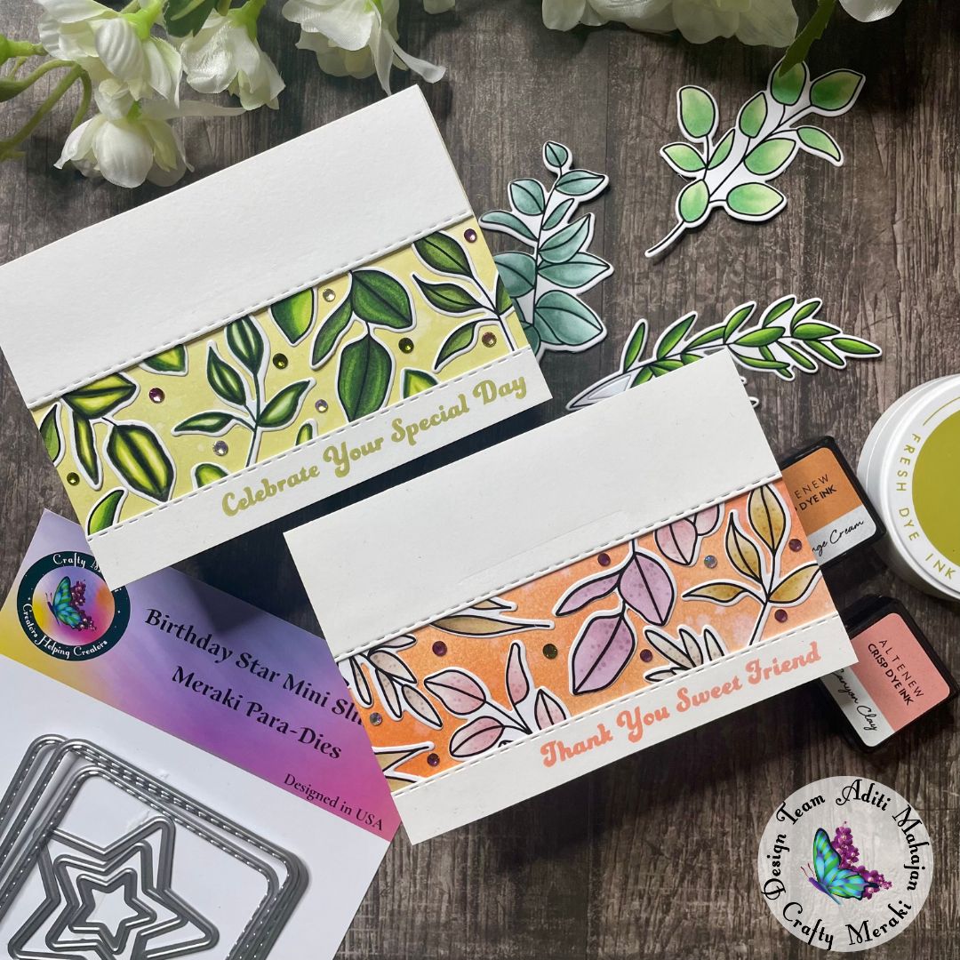 Clean & Simple Window Cards- Stretching Frame Dies