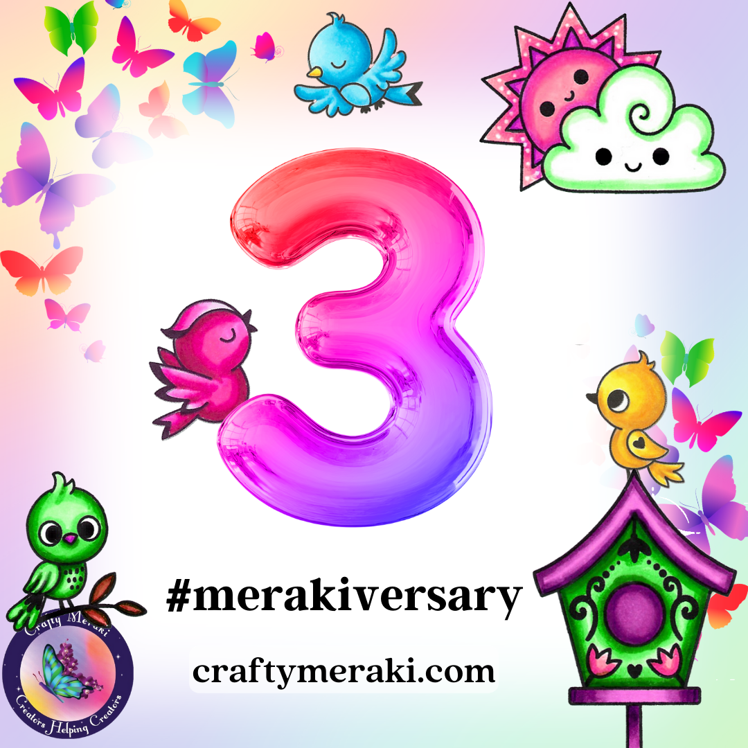Celebrating #merakiversary giveaway winners