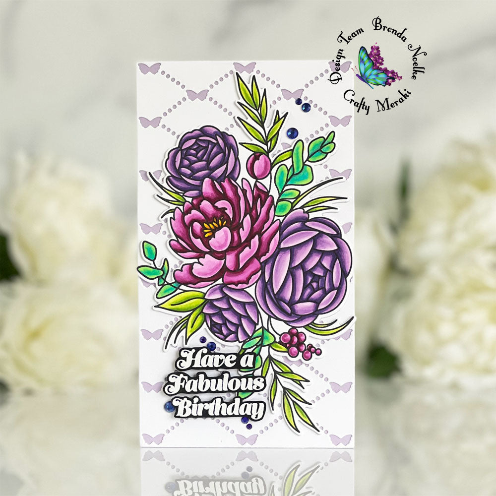 Have a Fabulous Birthday Mini Slimline by Brenda