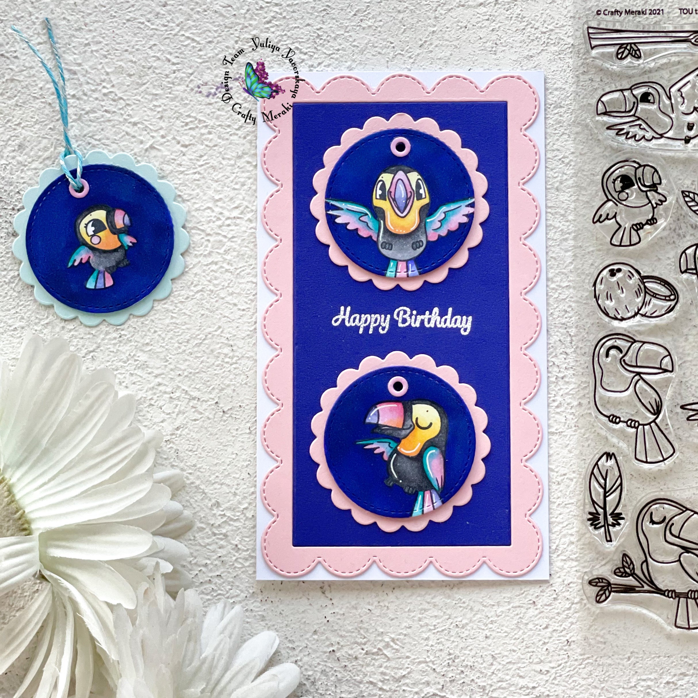 Birthday Card by Yuliya