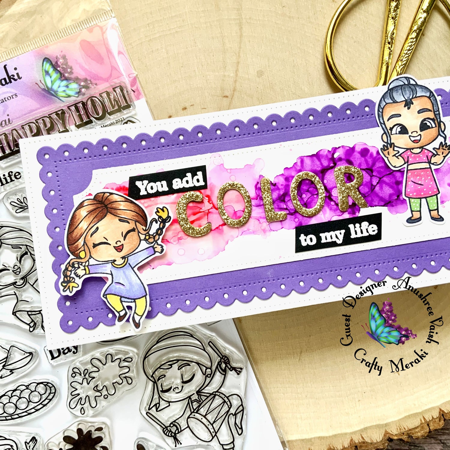 You add color to my life by GD Anushree