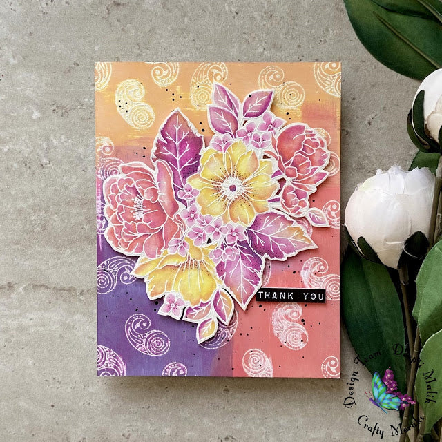 floral thank you