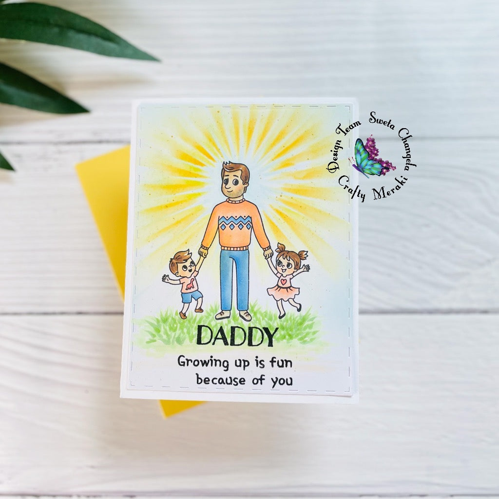 Father's Day card by Sweta