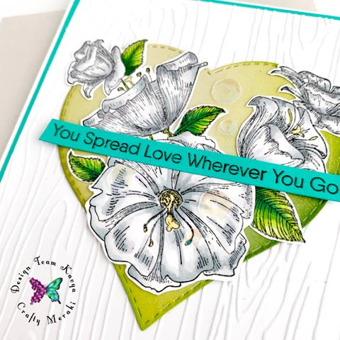 Hearts & Blooms with Kavya!!