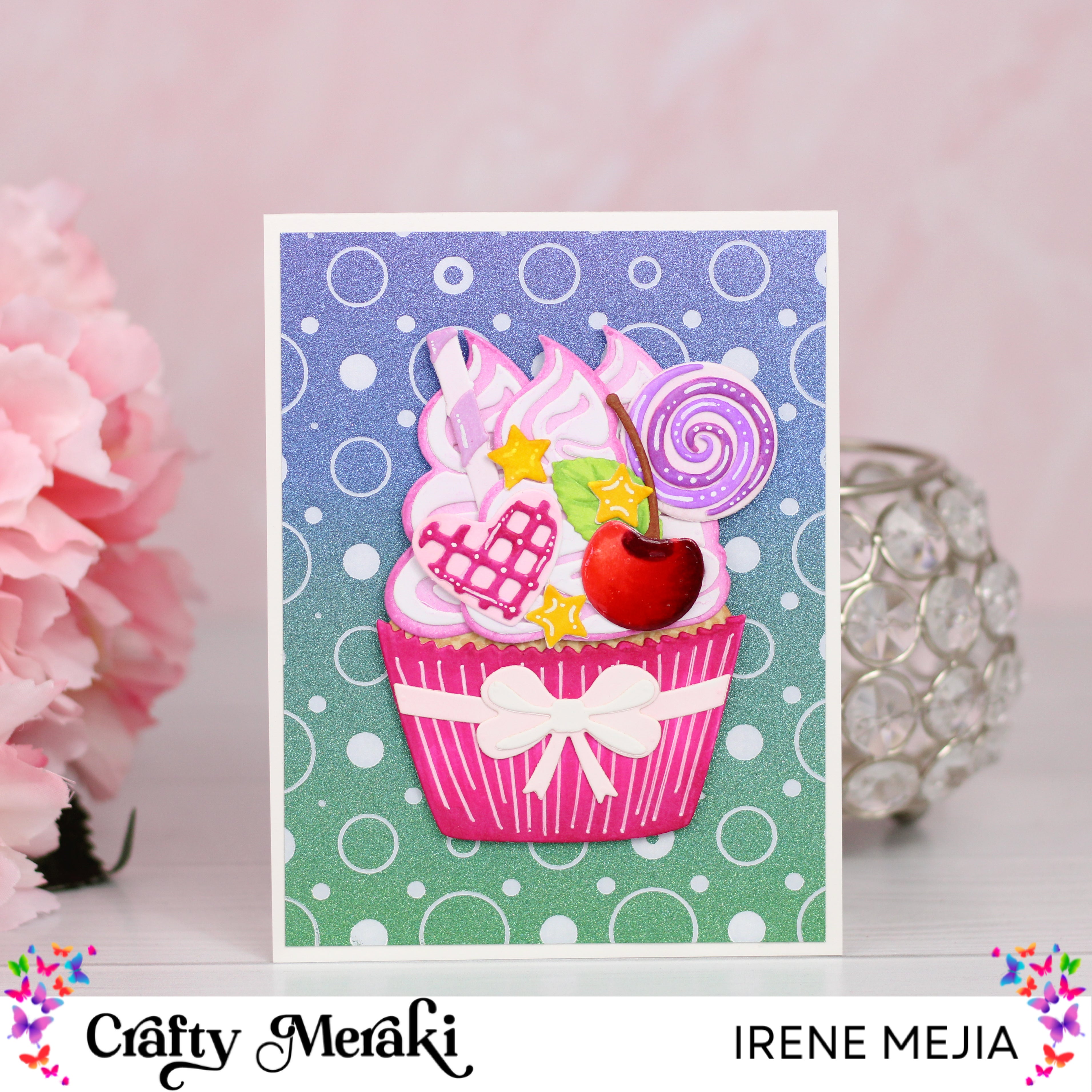 Sweet Celebrations Cupcake card by Irene