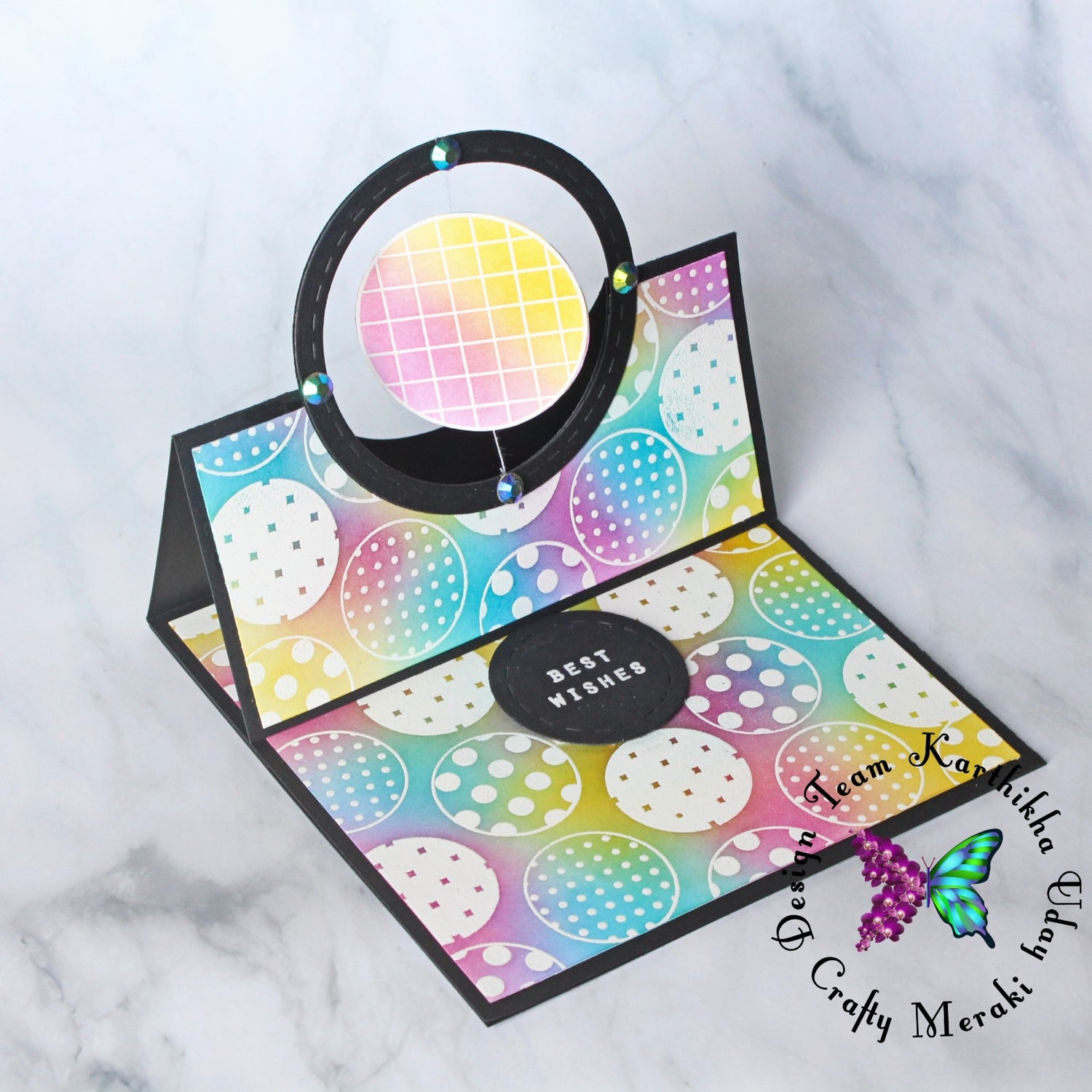 Spinner card with Karthikha