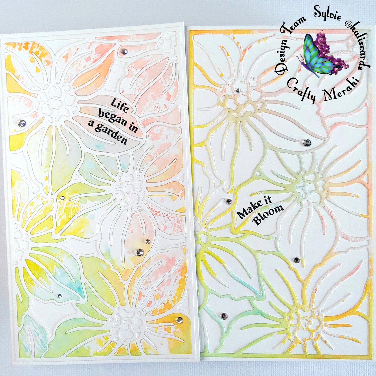 2 cards out of 1 by Sylvie @Kaliscards