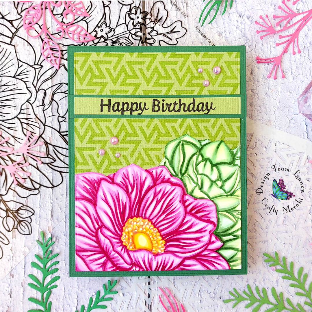 Patterned birthday by Lounon