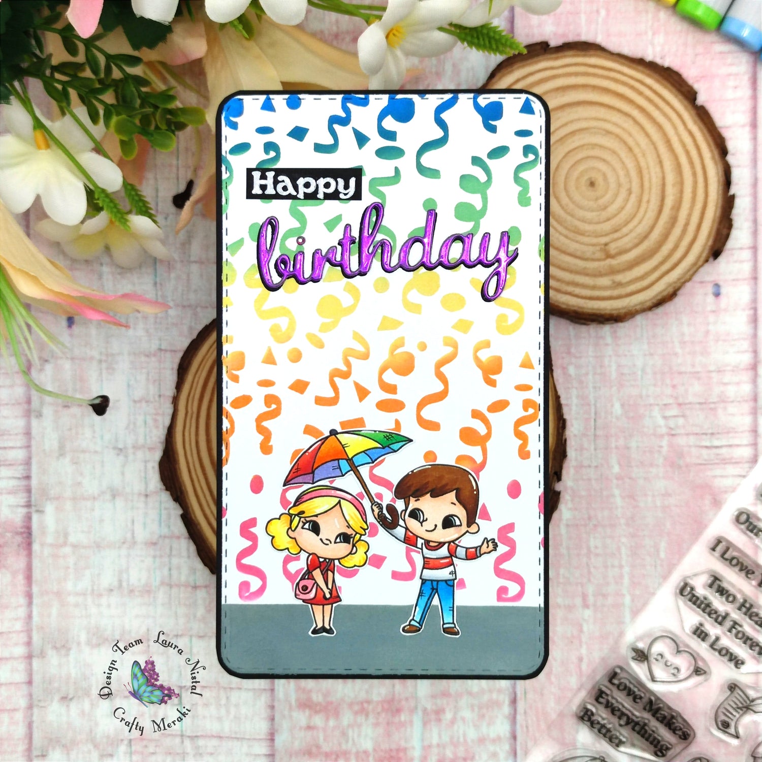 Love Story card by Laura