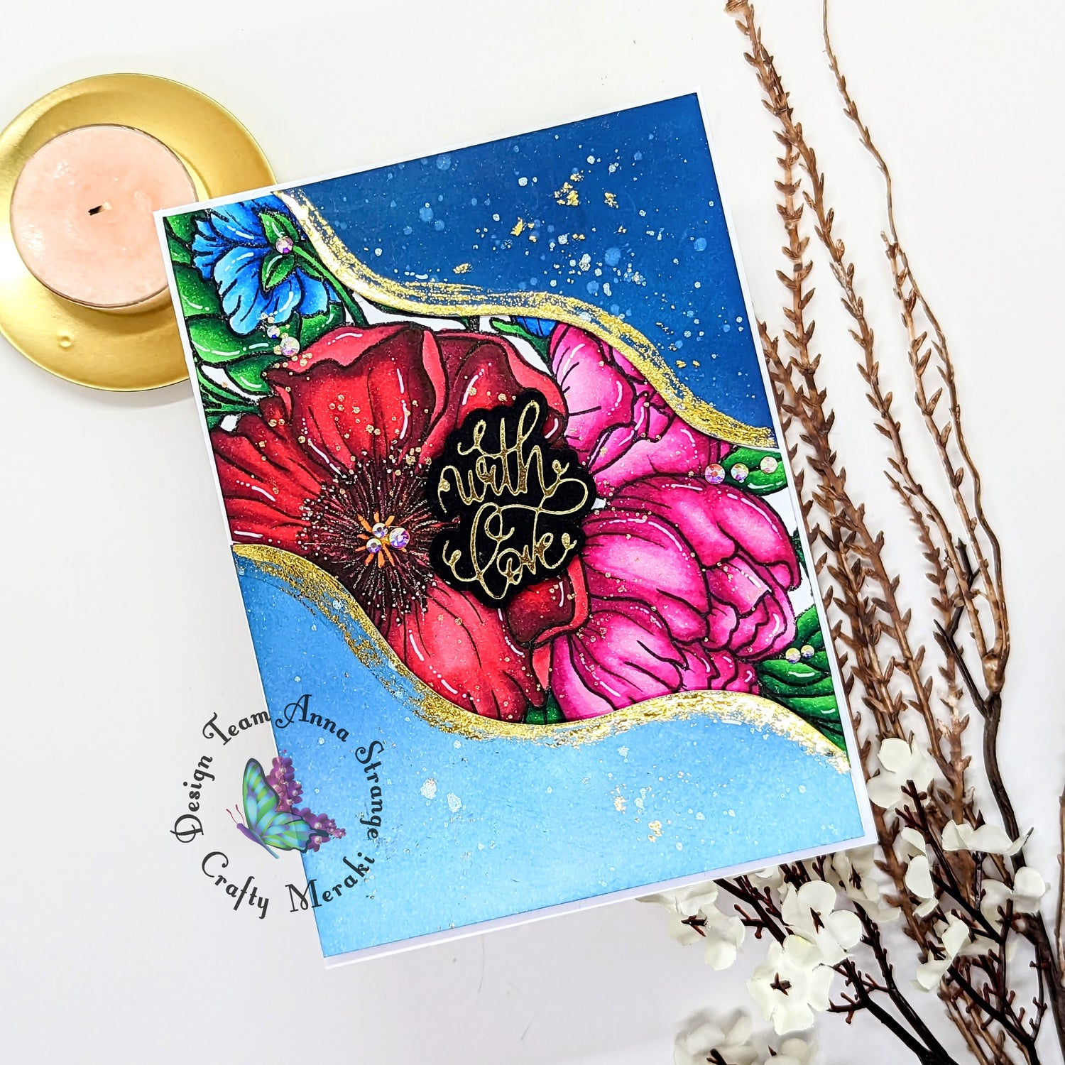 Bold and Beautiful florals by Anna