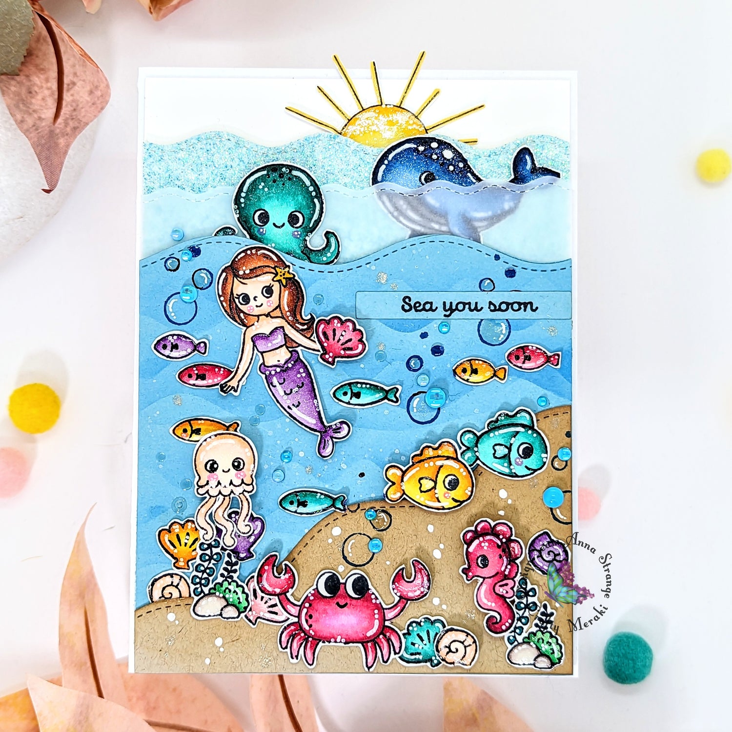 Underwater scene by Anna