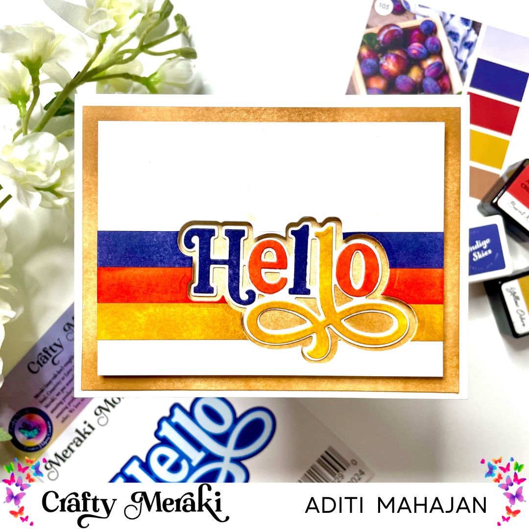 Color Blocking with Sentiment Dies