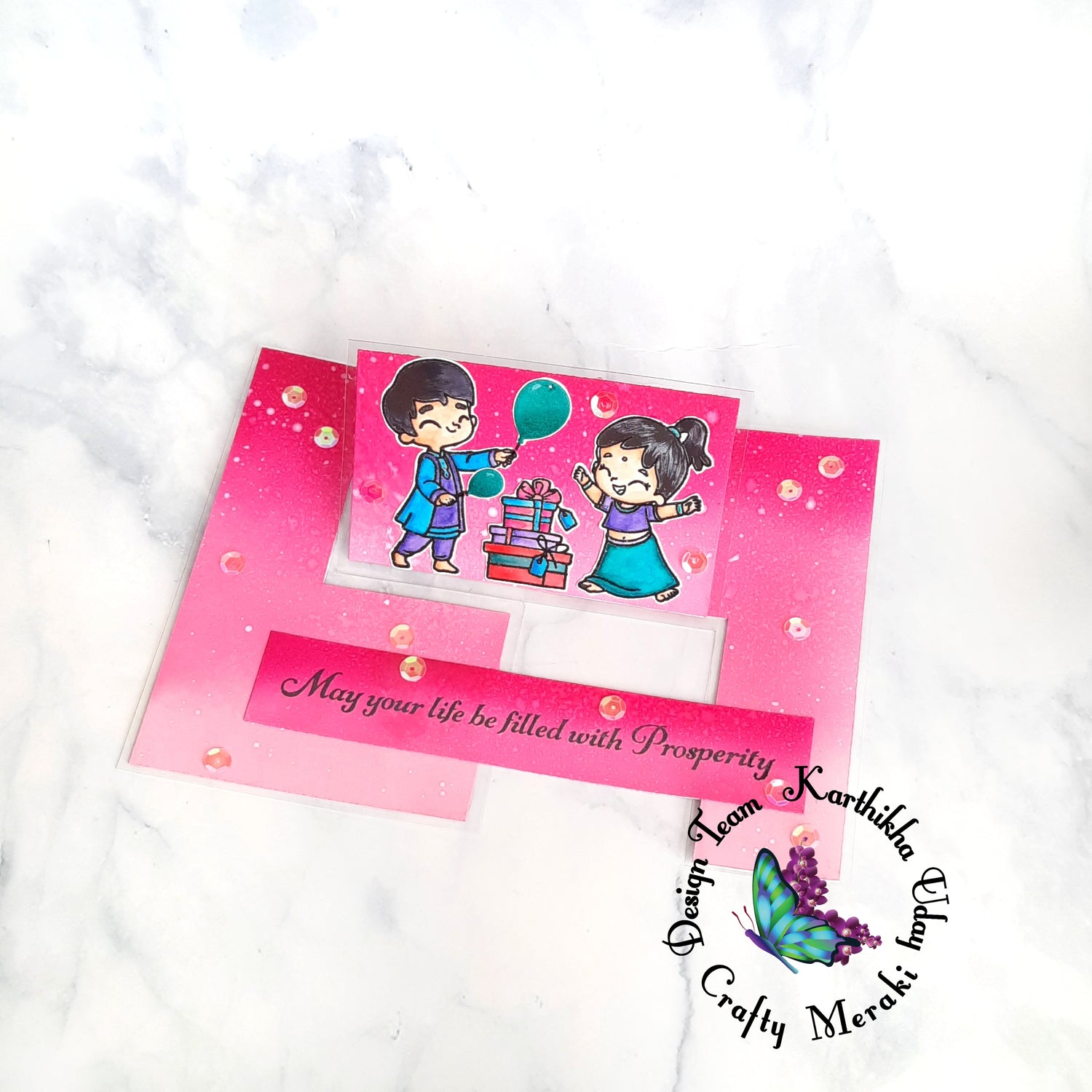 Invisible Impossible Card by Karthikha