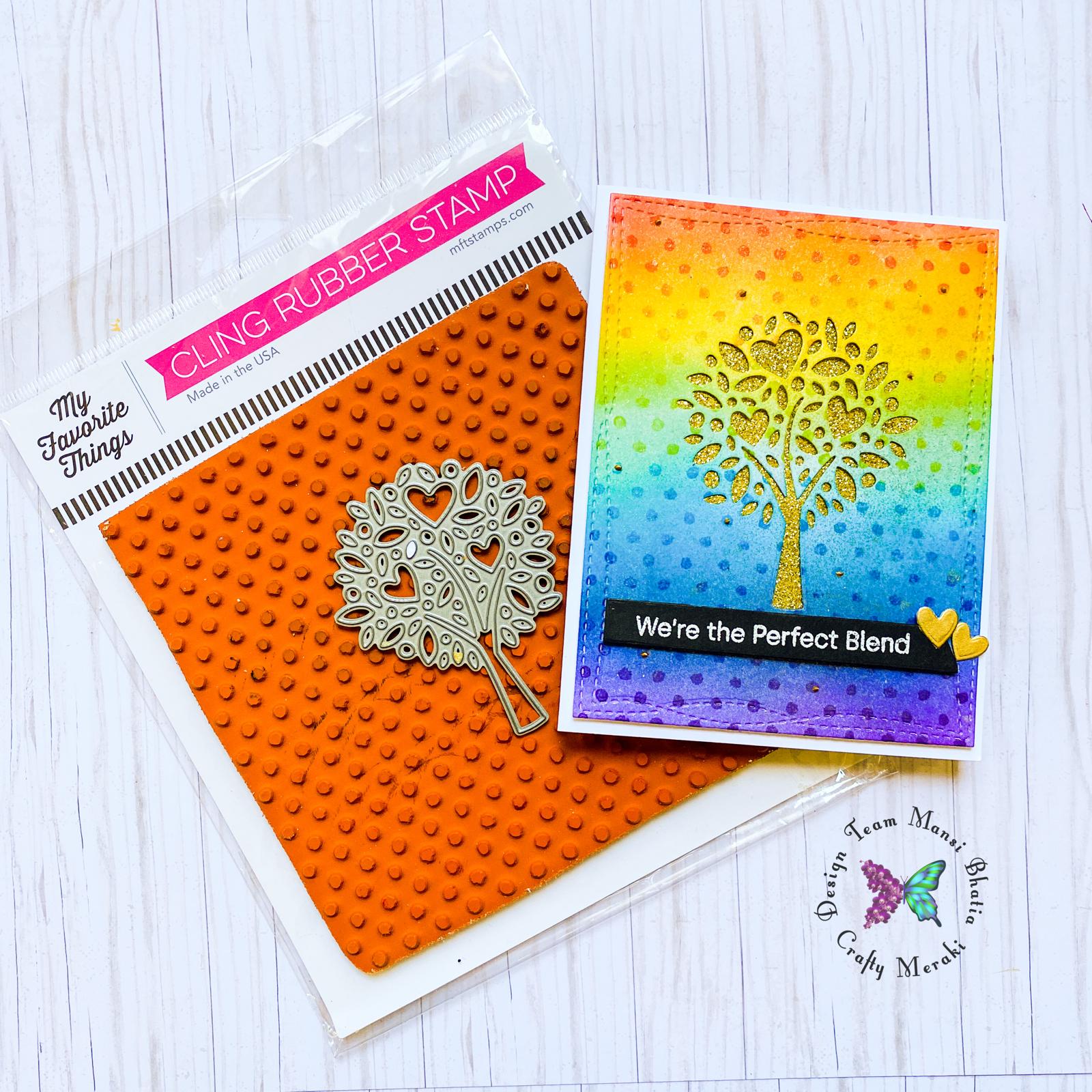 Rainbow card for Pride Month with Mansi!