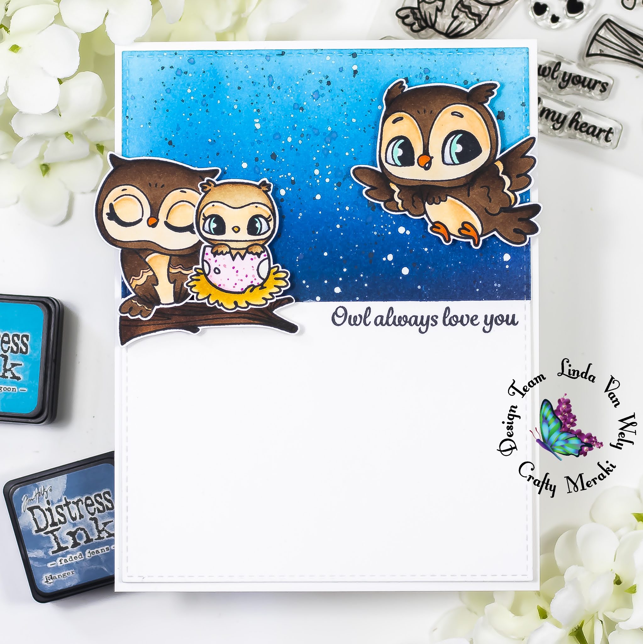 Owl always love you by Linda
