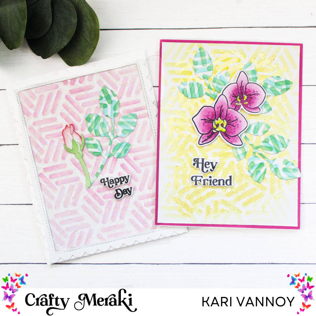 90 Degree Stencil Technique