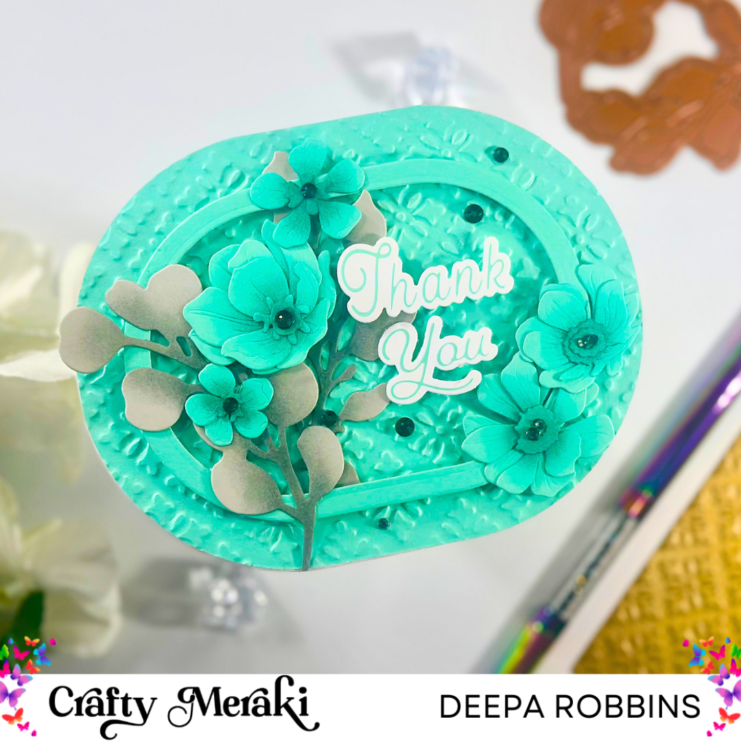 Tone-on-Tone Shaped Frame Cards