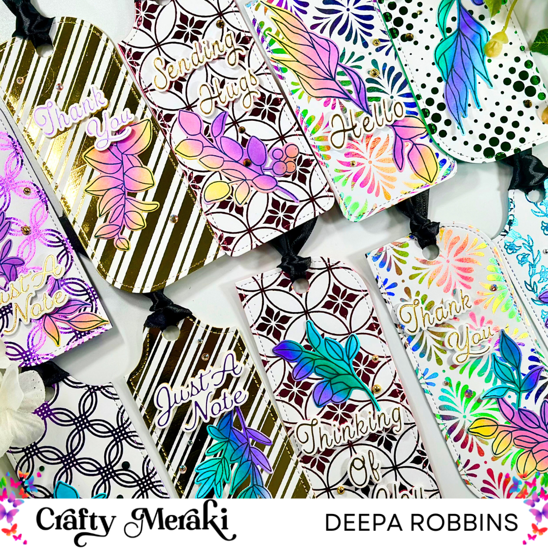 Mass Production of Tags Made Easy with Crafty Meraki Papers