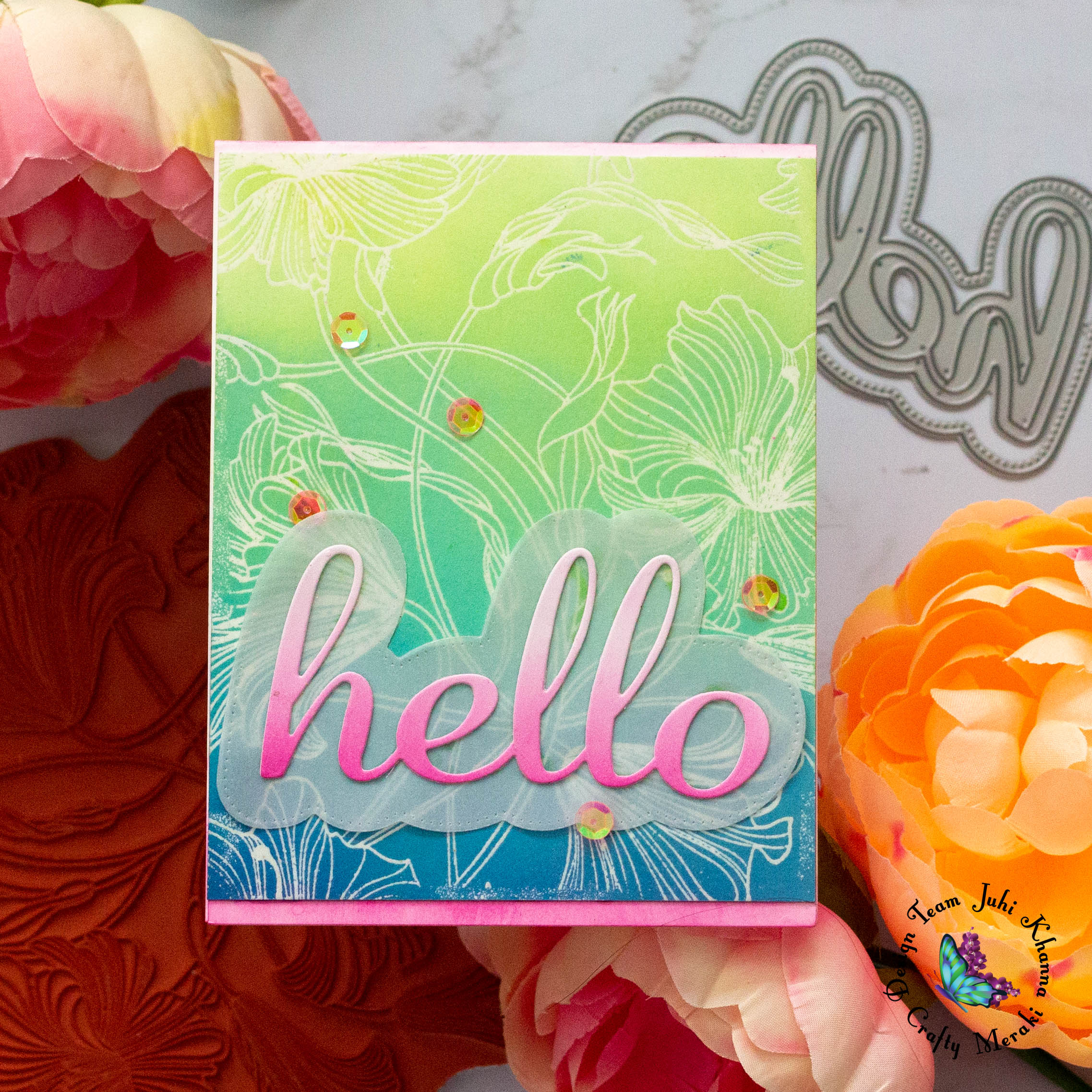 Harmonious Hibiscus Hello by Juhi