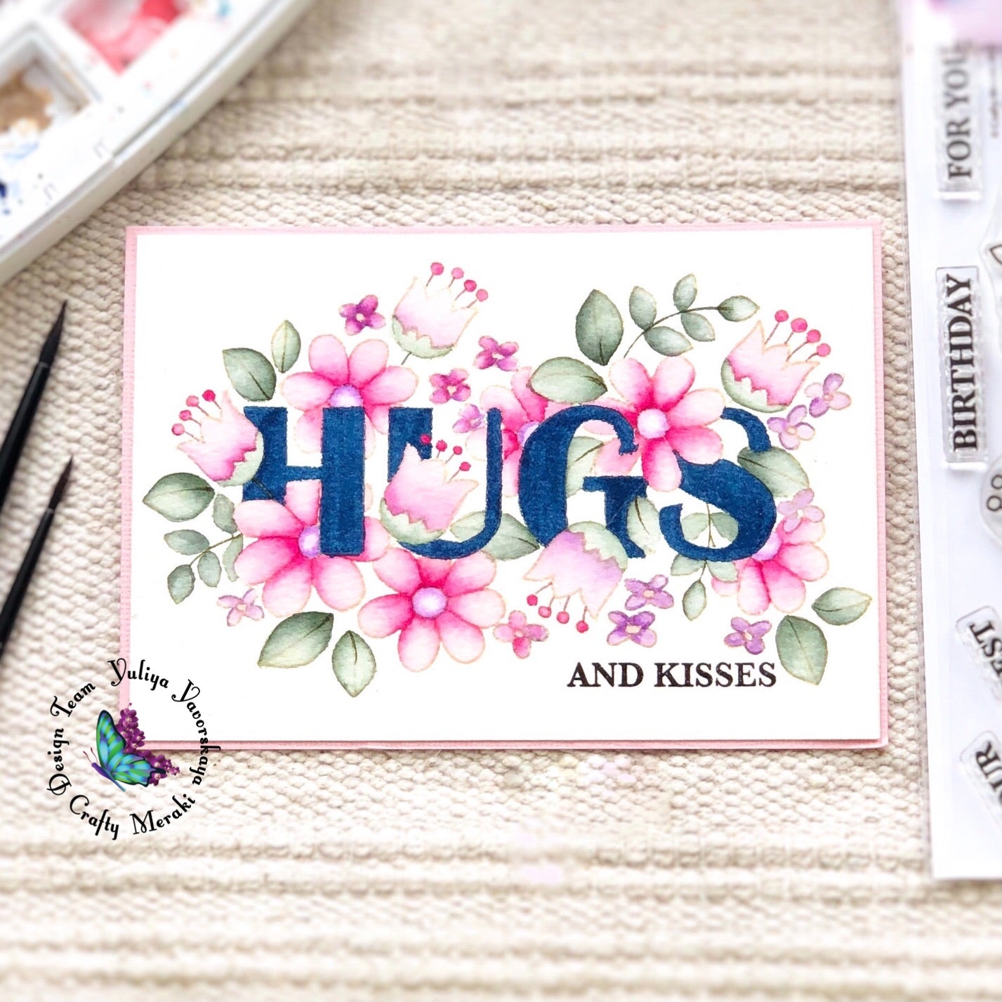 Floral hugs by Yuliya