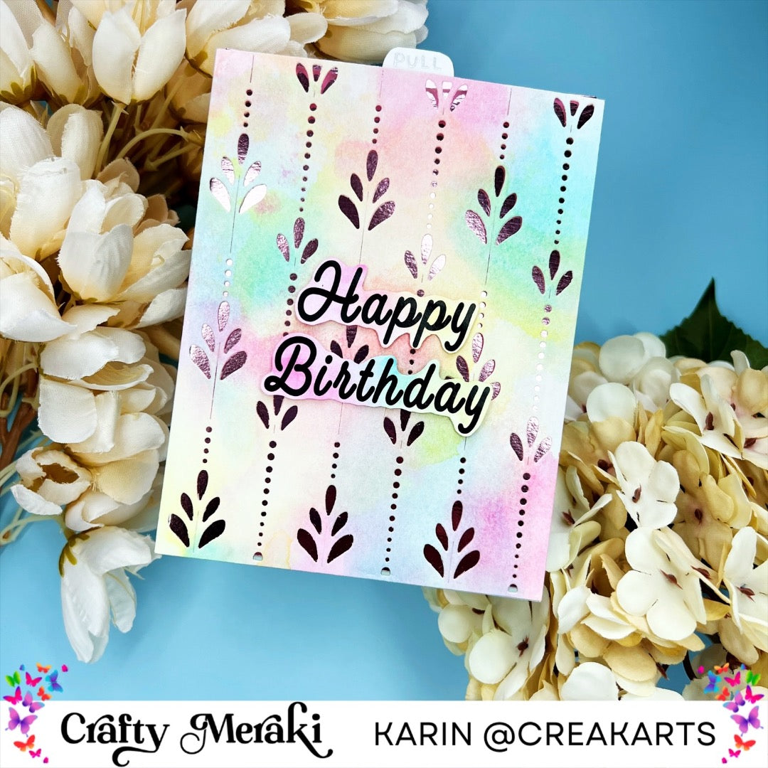 Pull it out for a different look.