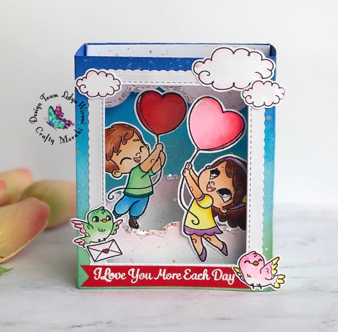 Love you more each day by Lidya