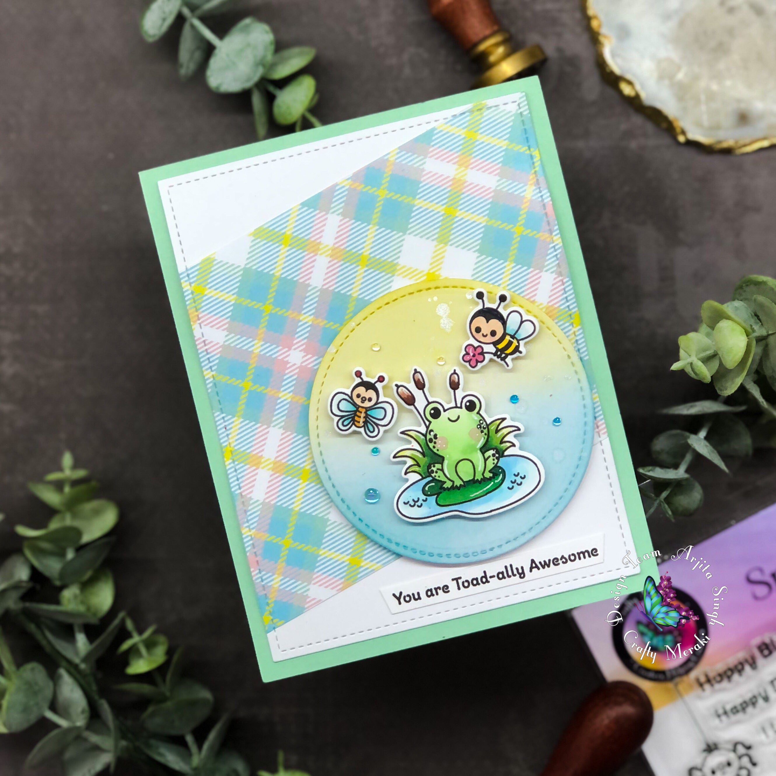 Crafty Meraki Snug Bug Stamp Set