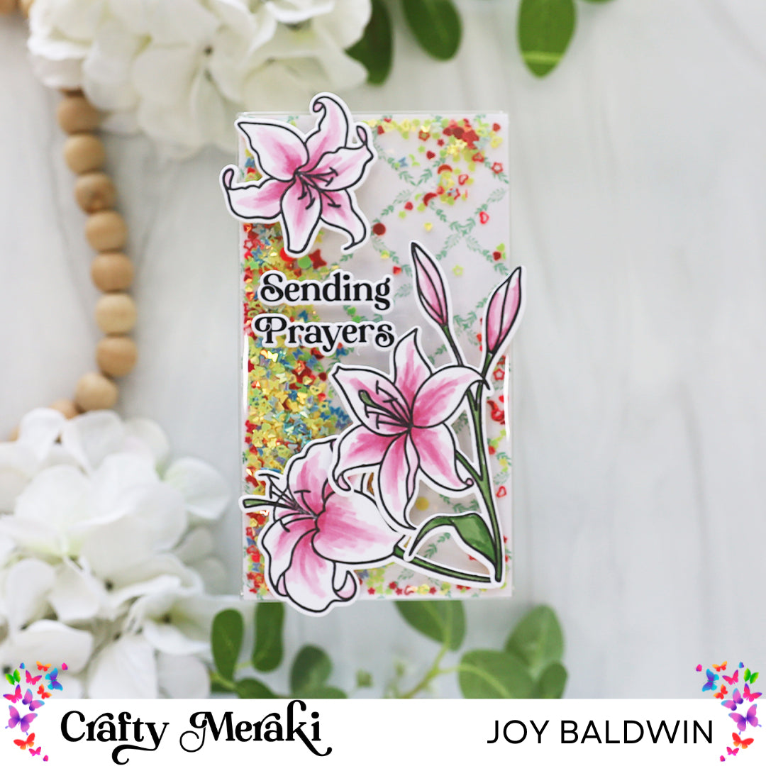 Crafty Meraki Luxe Lilies Stamp Set