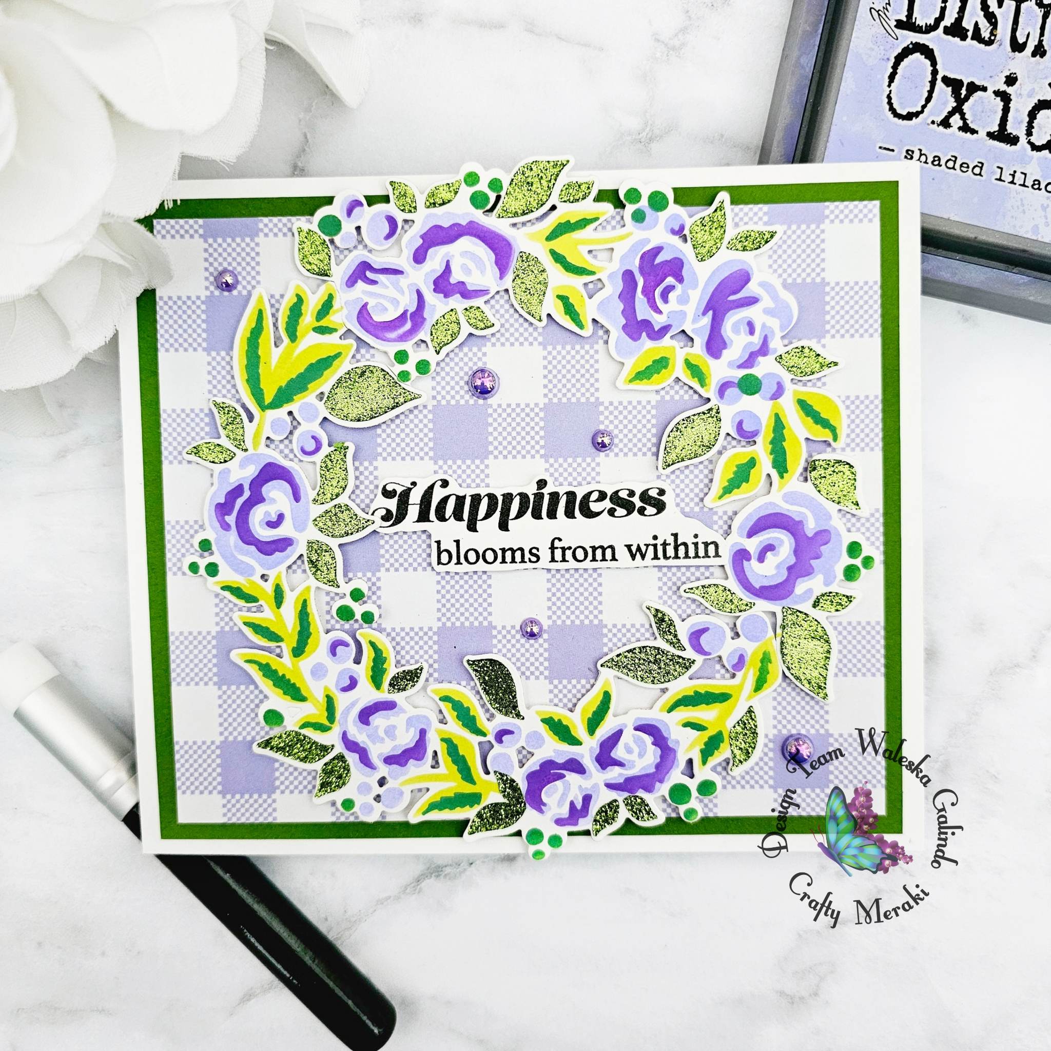 Crafty Meraki Blooming Halo Coordinating Die Set