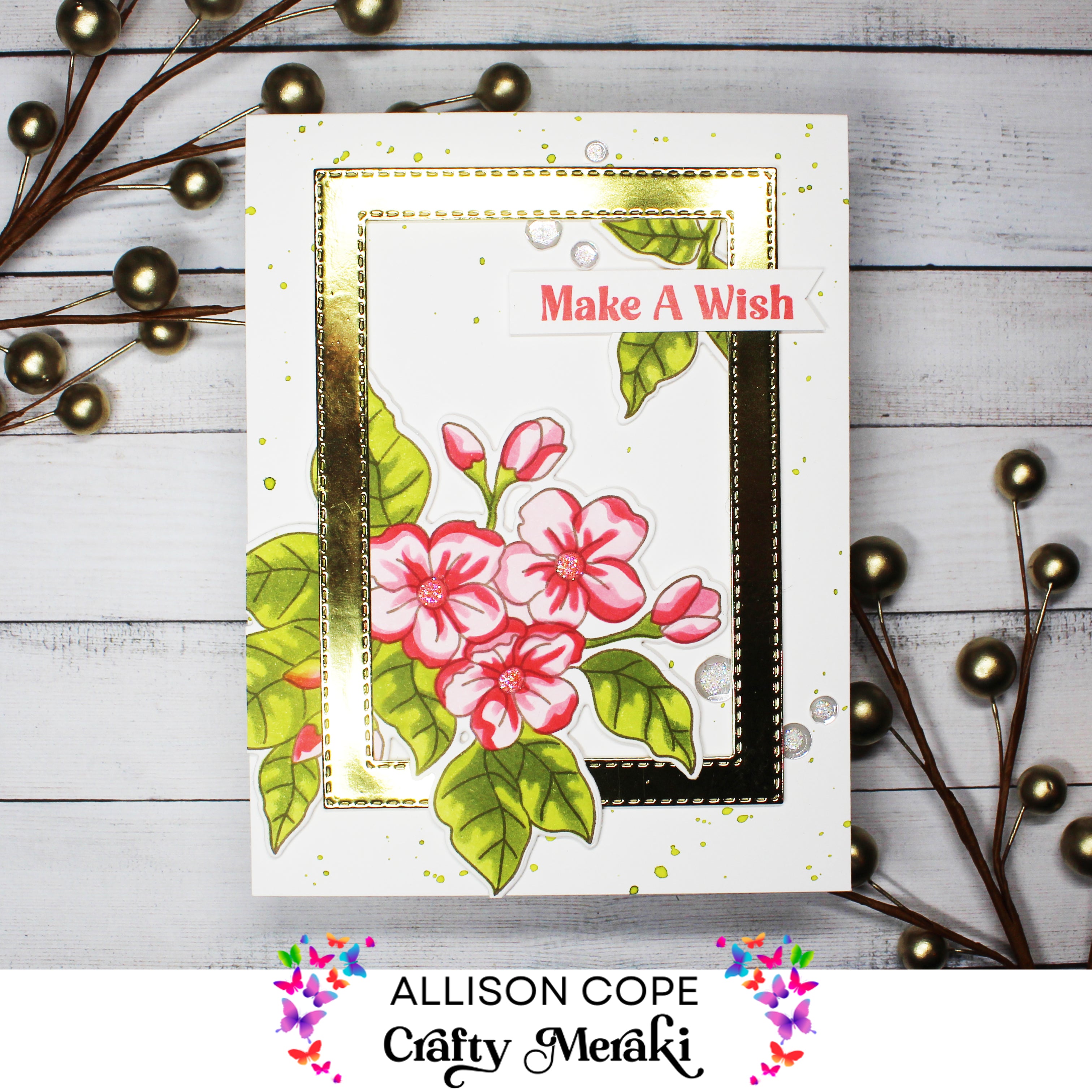 Crafty Meraki Petal Poetry Layering Stencil set
