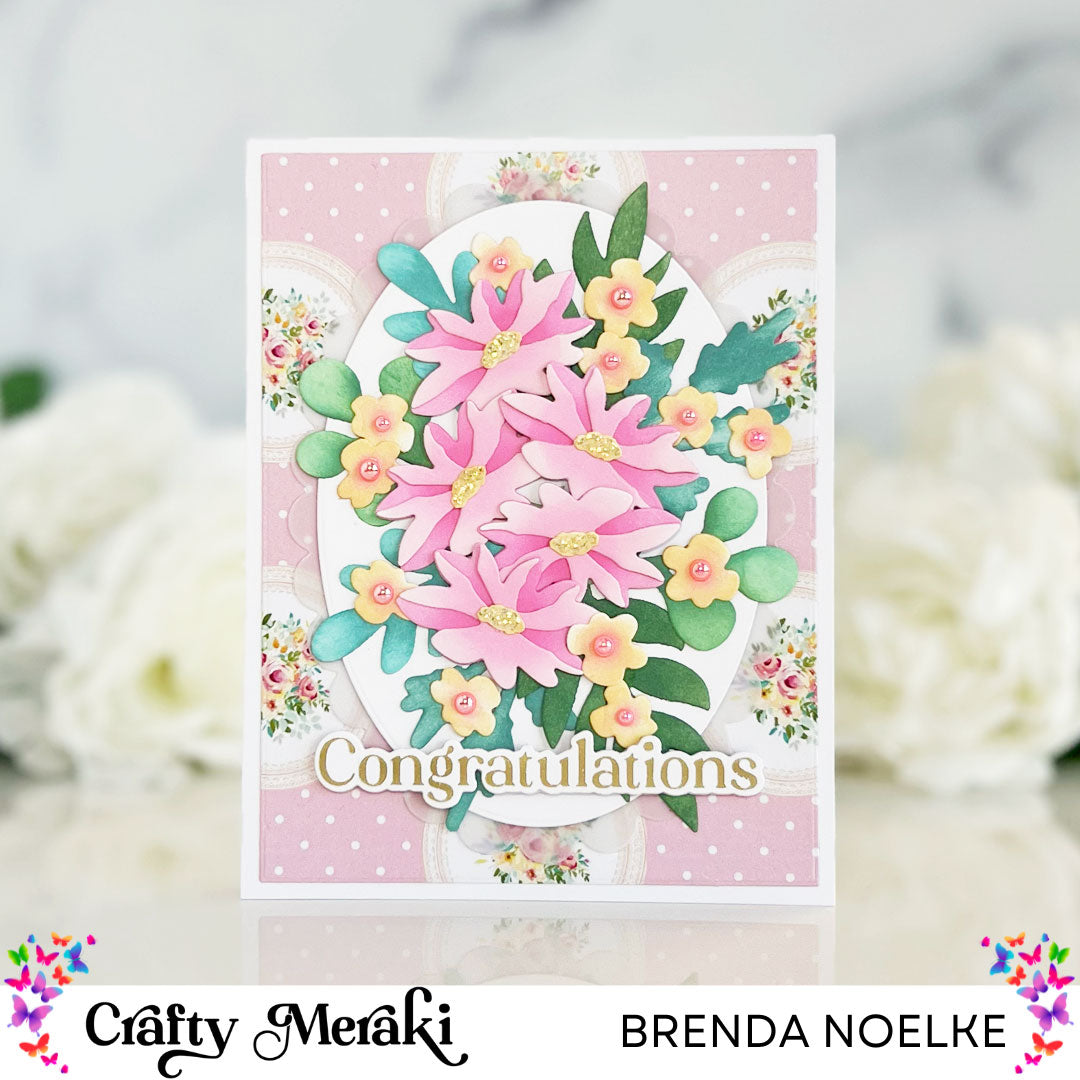 Crafty Meraki Bouquet Builder Die Set