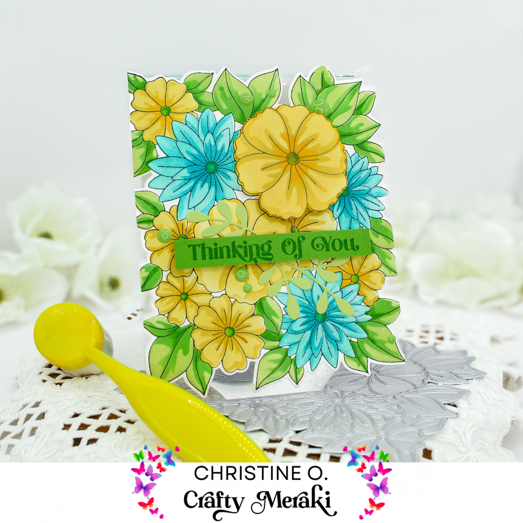 Crafty Meraki Meadow Muse Coordinating Die Set