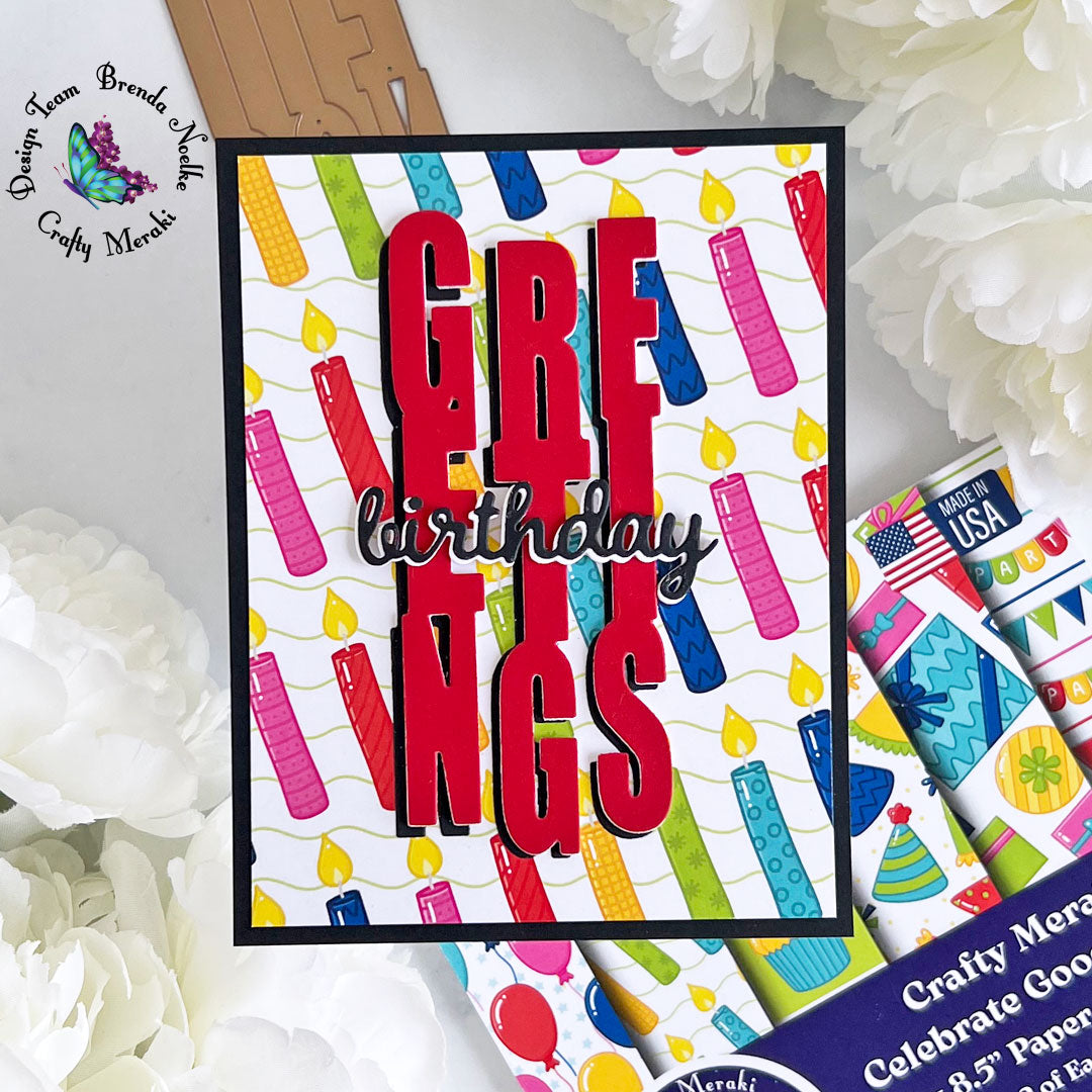 Crafty Meraki Celebrate Good Times Paper Pack