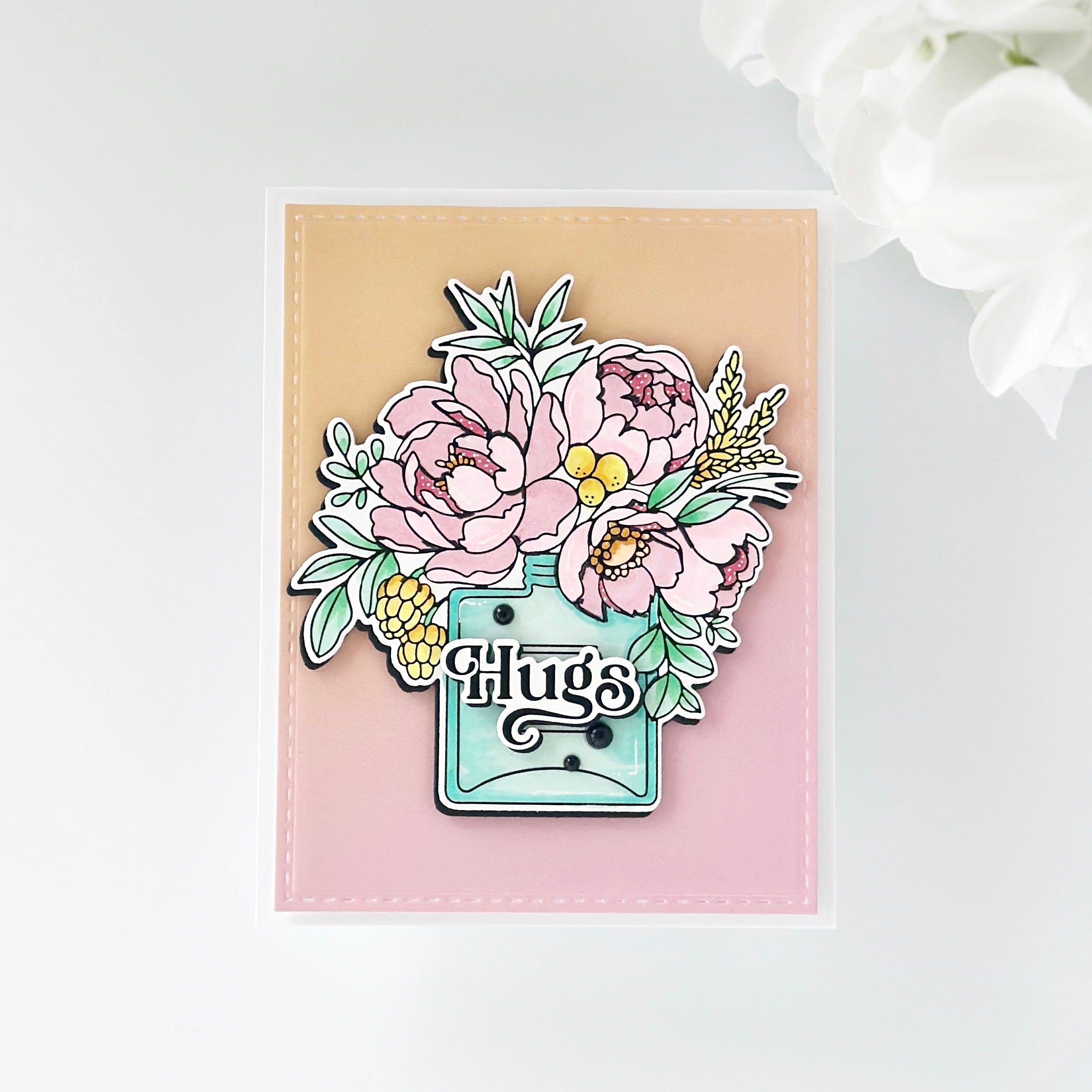 Crafty Meraki Gilded Expressions Press-Tacular Plate