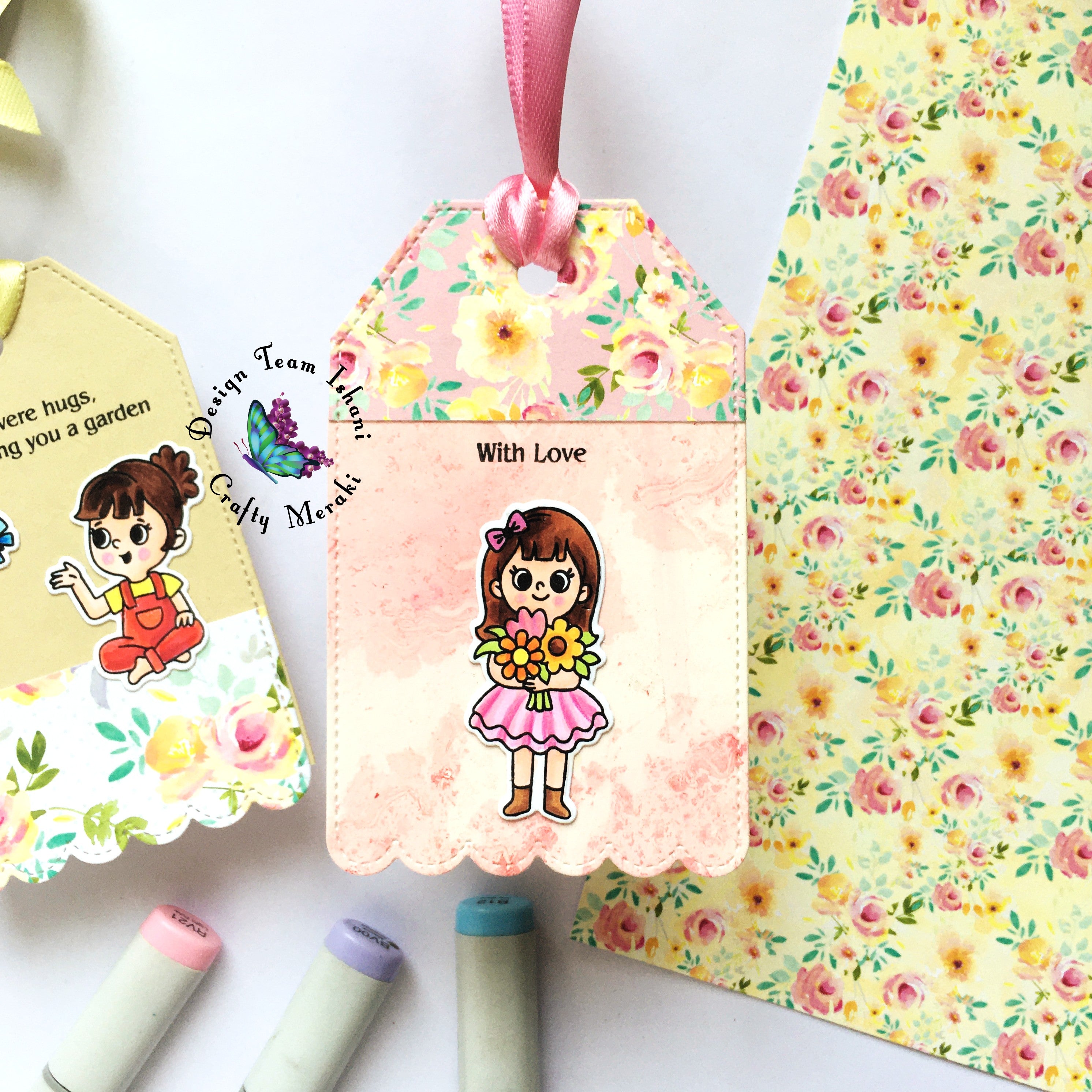 Crafty Meraki Little Green Thumbs Stamp Set