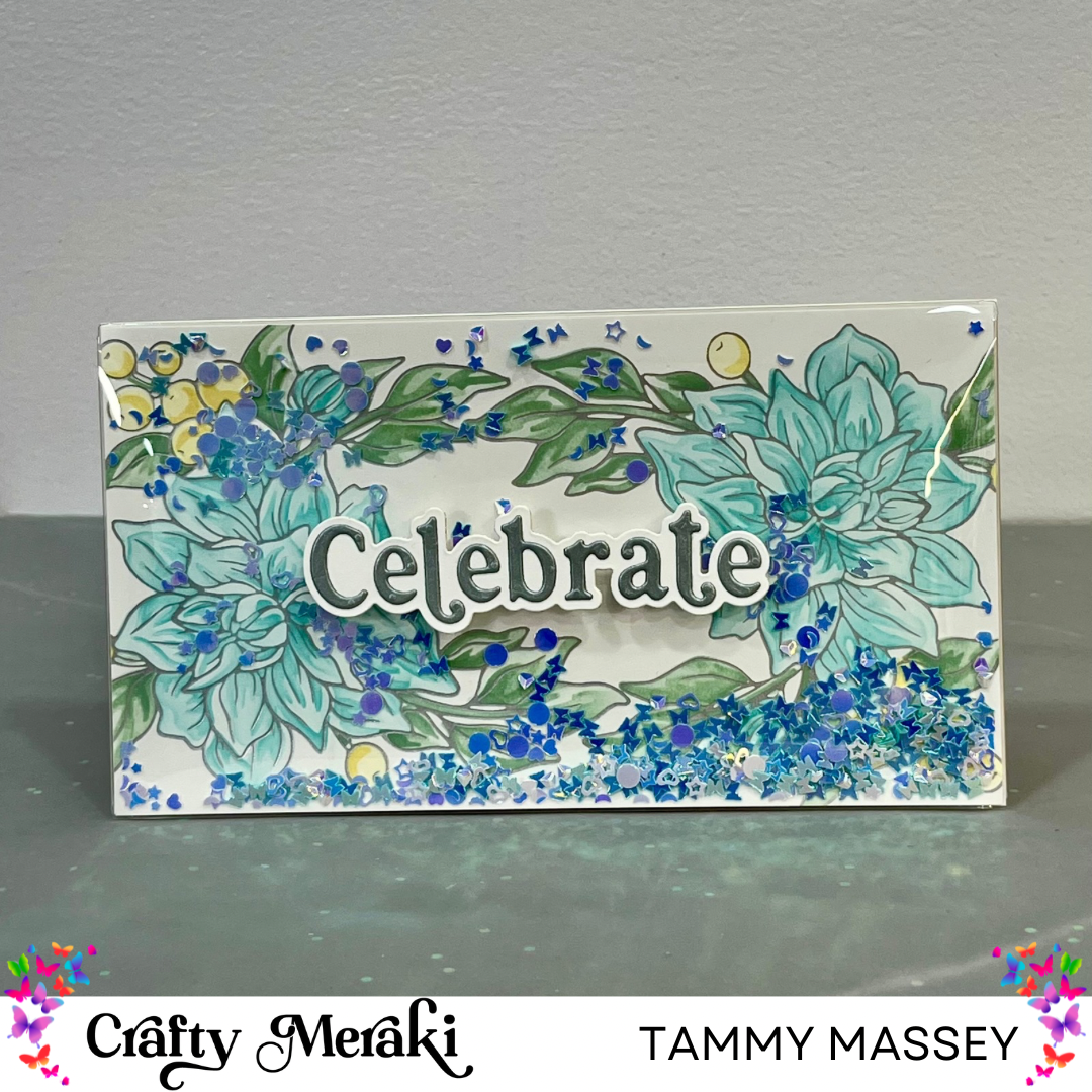 Crafty Meraki Crimson Charm Layering Stencil set