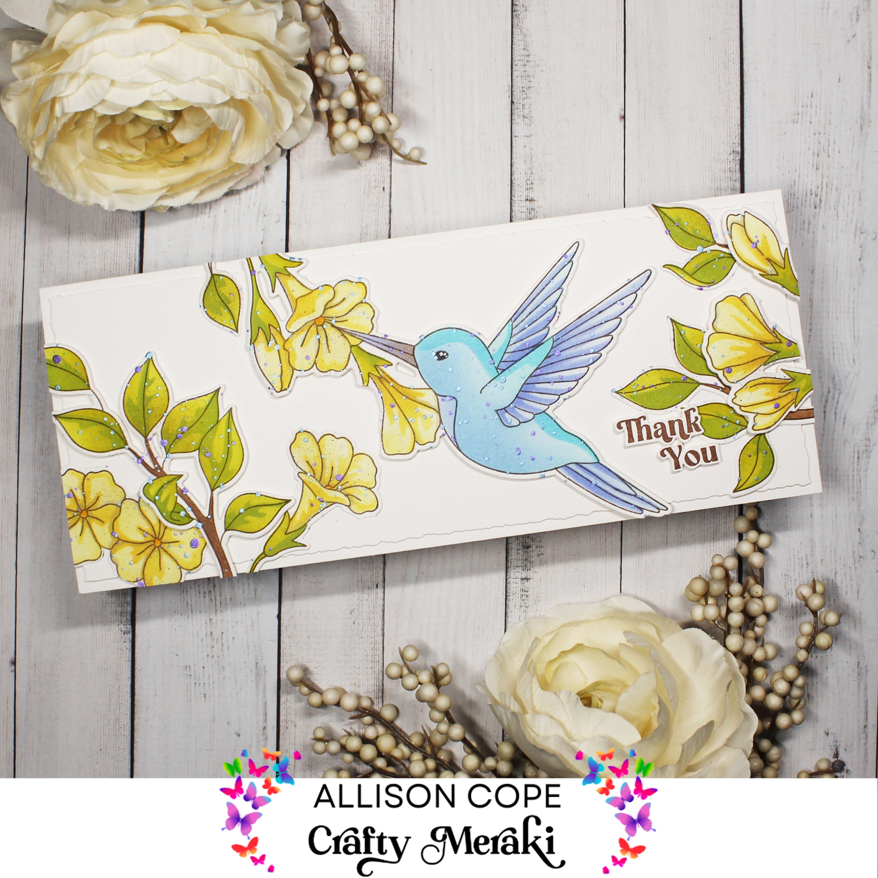 Crafty Meraki Songbird Serenade Layering Stencil set