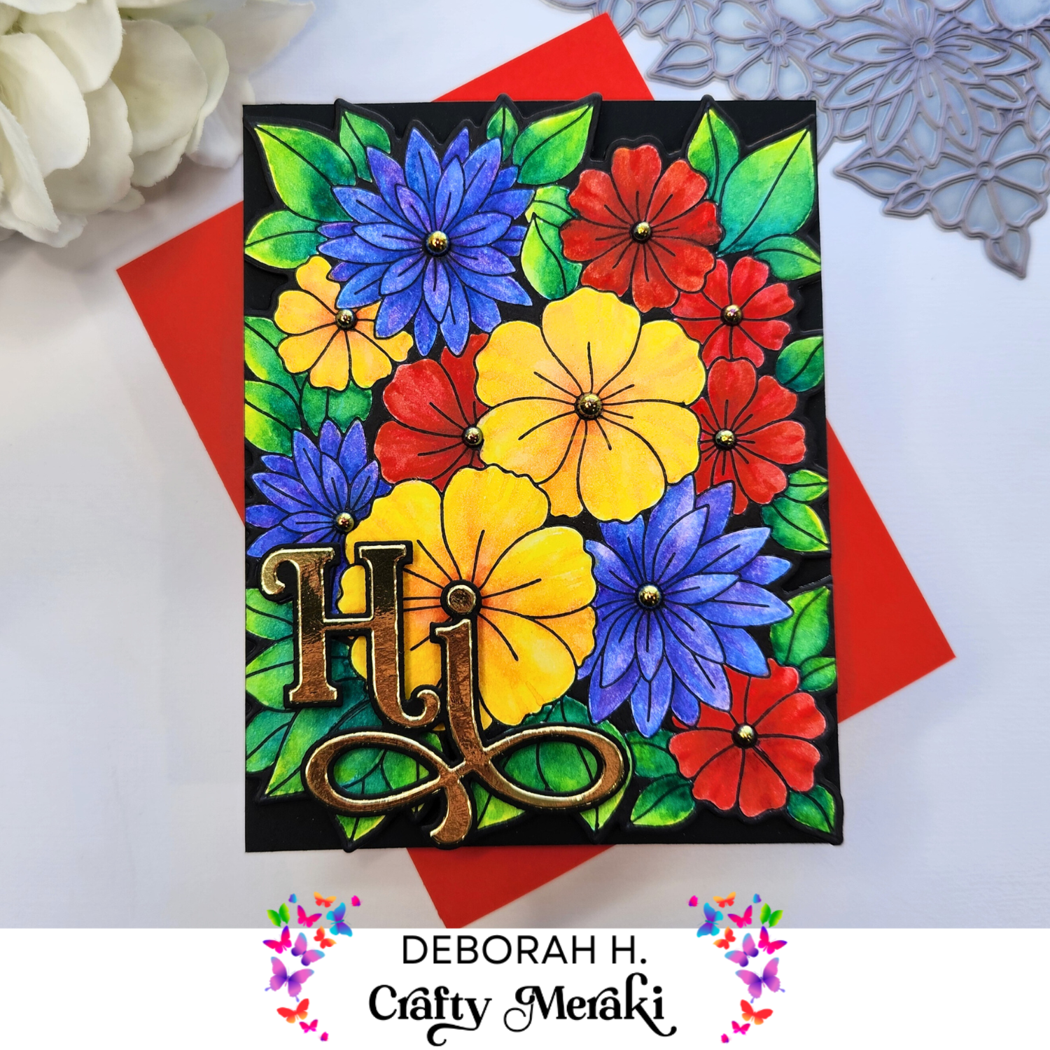 Crafty Meraki Meadow Muse Coordinating Die Set