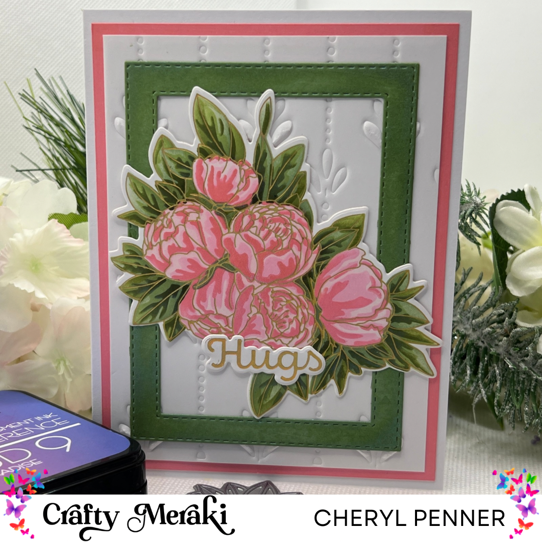 Crafty Meraki All My Love Press-Tacular Plate