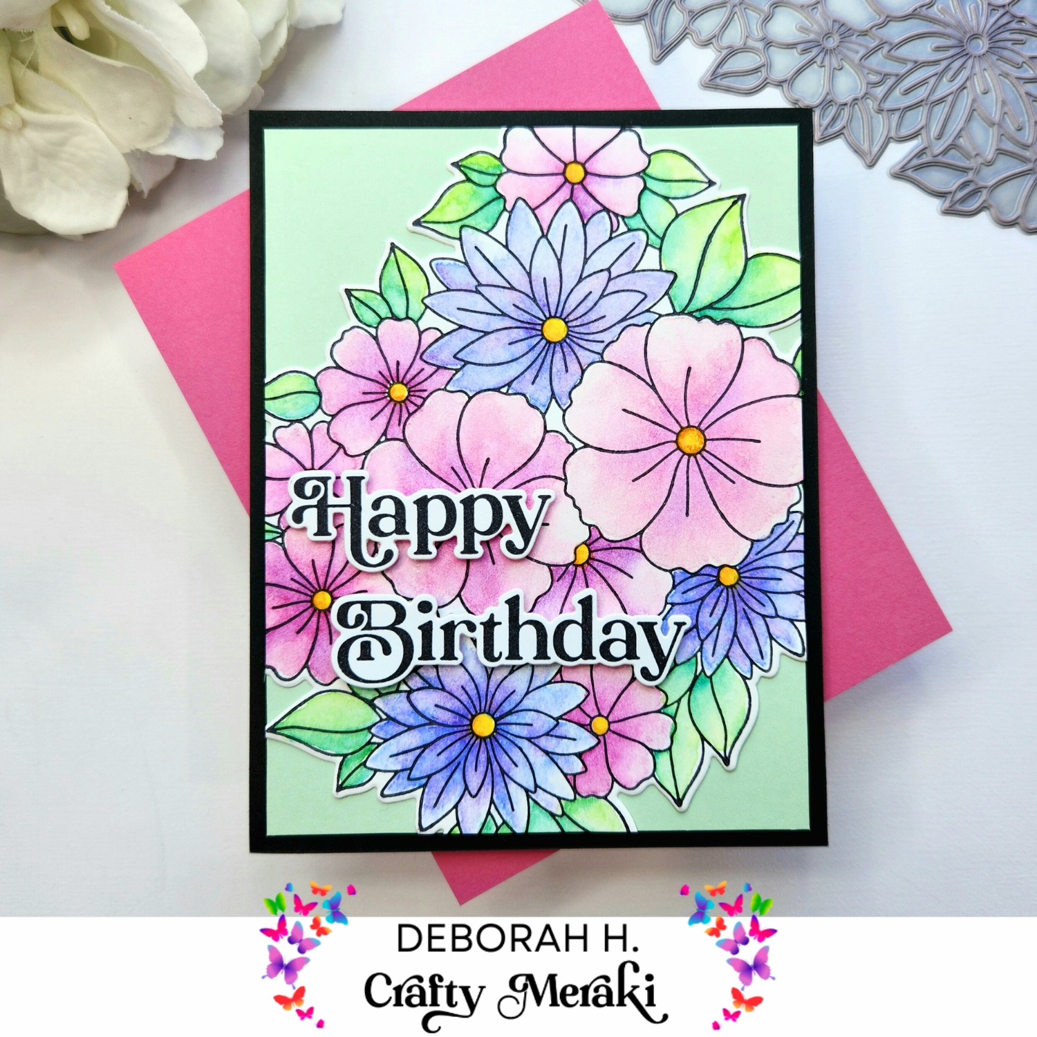 Crafty Meraki Meadow Muse Coordinating Die Set