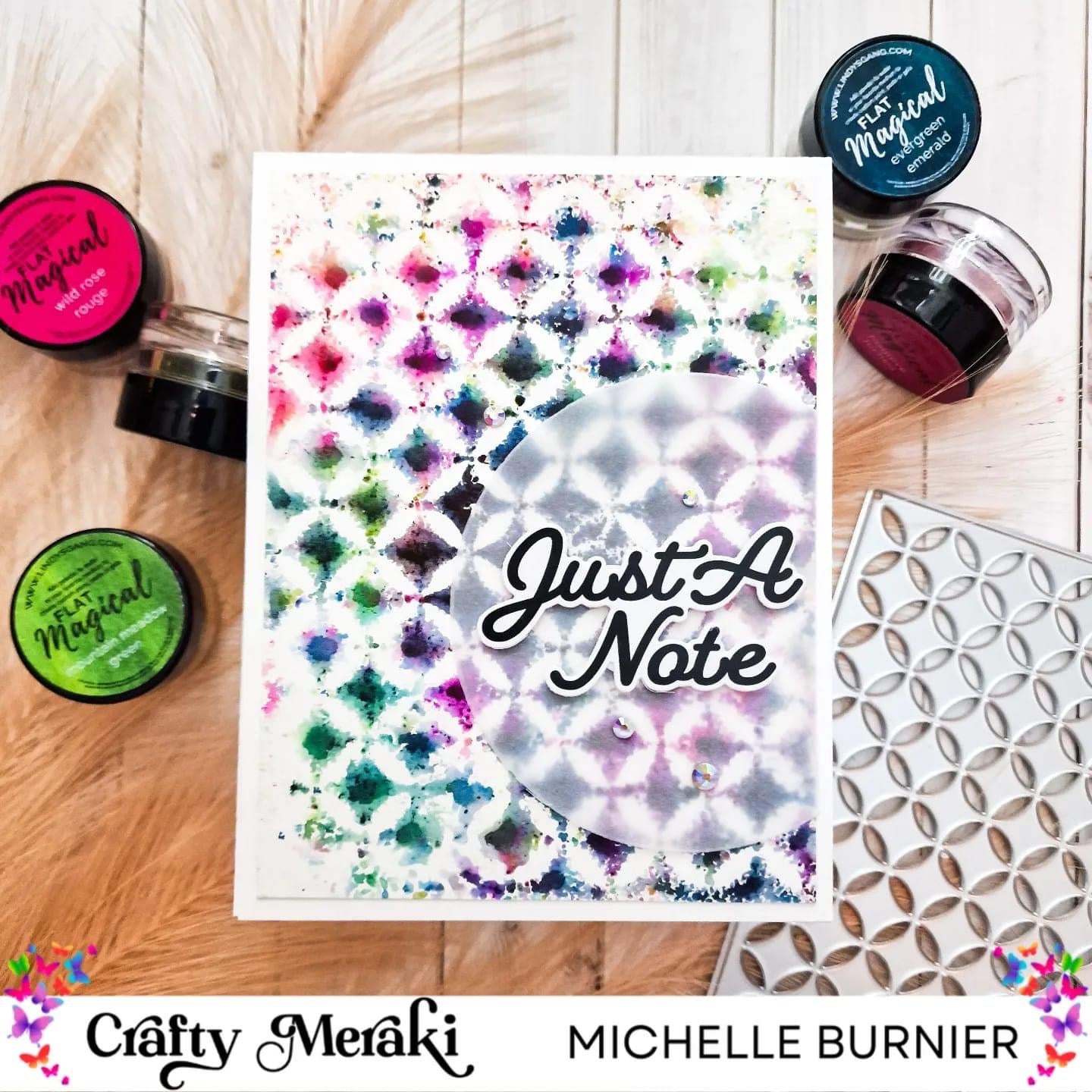 Crafty Meraki Craft-A-Round Background A2