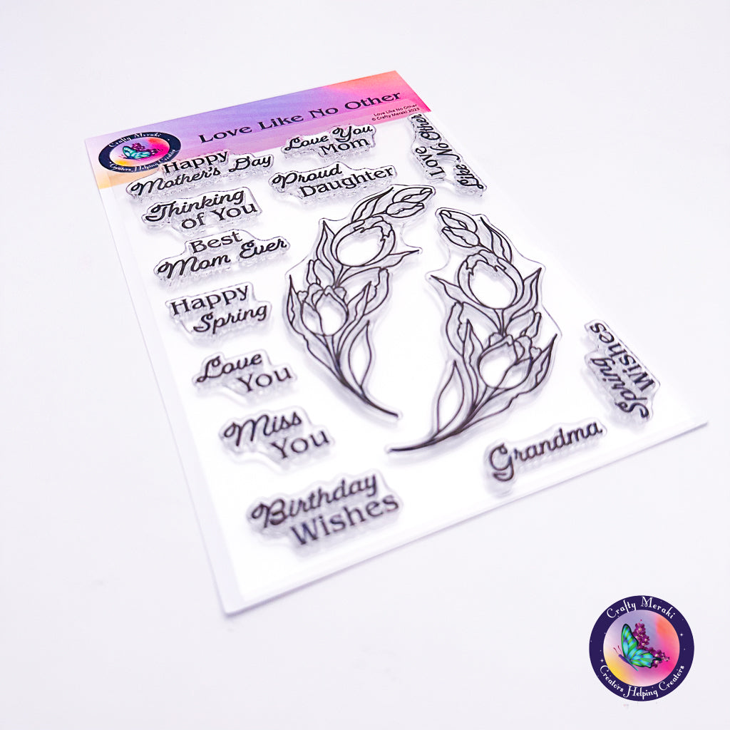 Crafty Meraki Love Like No Other Stamp Set