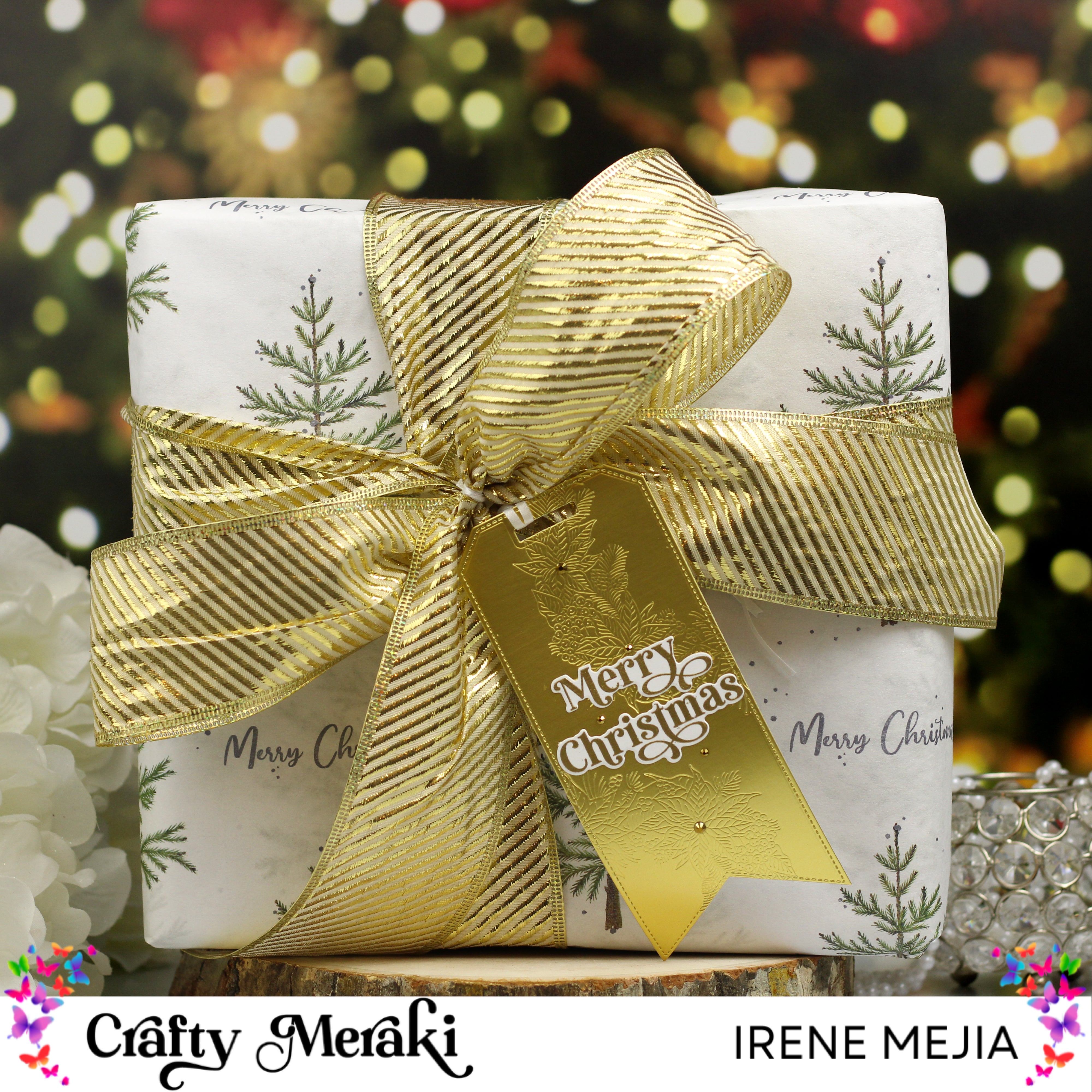 Crafty Meraki Stella Wreath Press-Tacular Plate