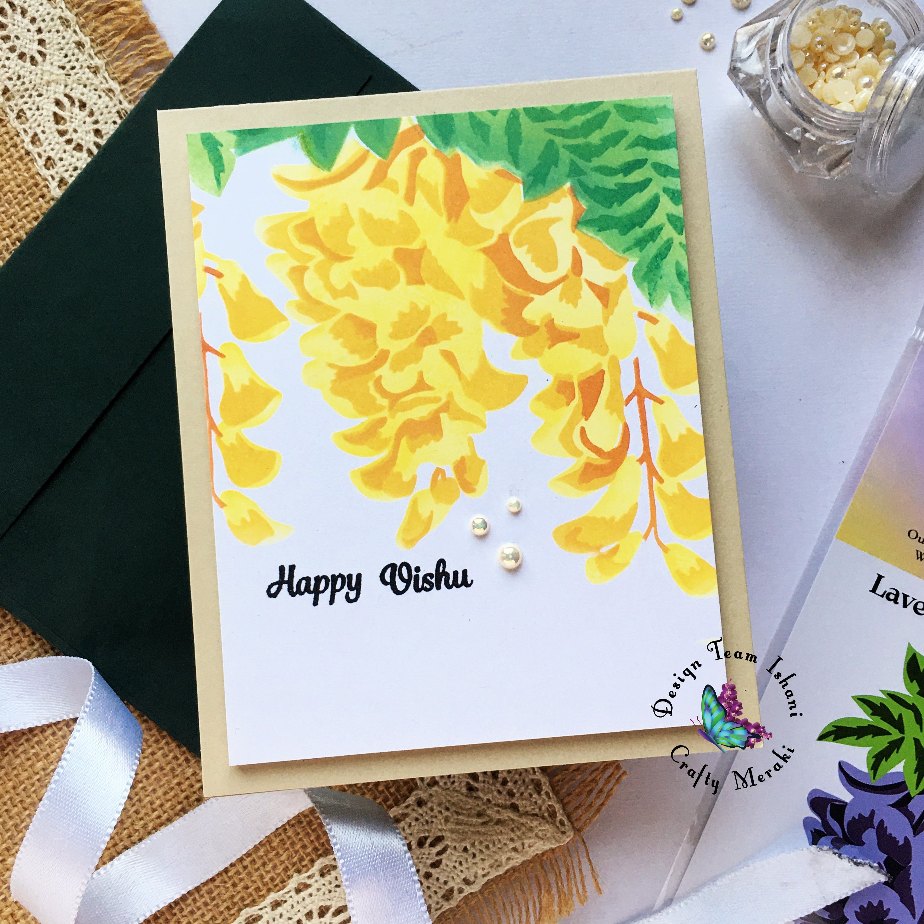 Crafty Meraki Lavender Whimsy Layering Stencil Set