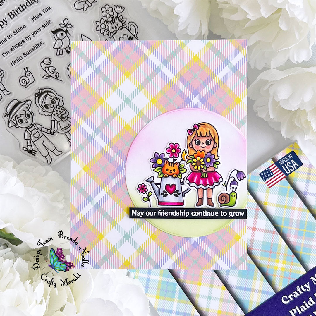 Crafty Meraki Little Green Thumbs Stamp Set