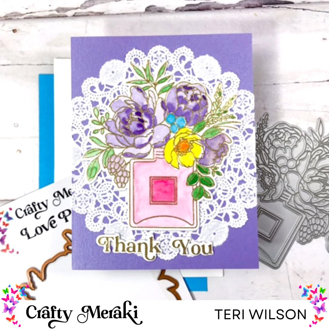Crafty Meraki Love Potion Press-Tacular Plate