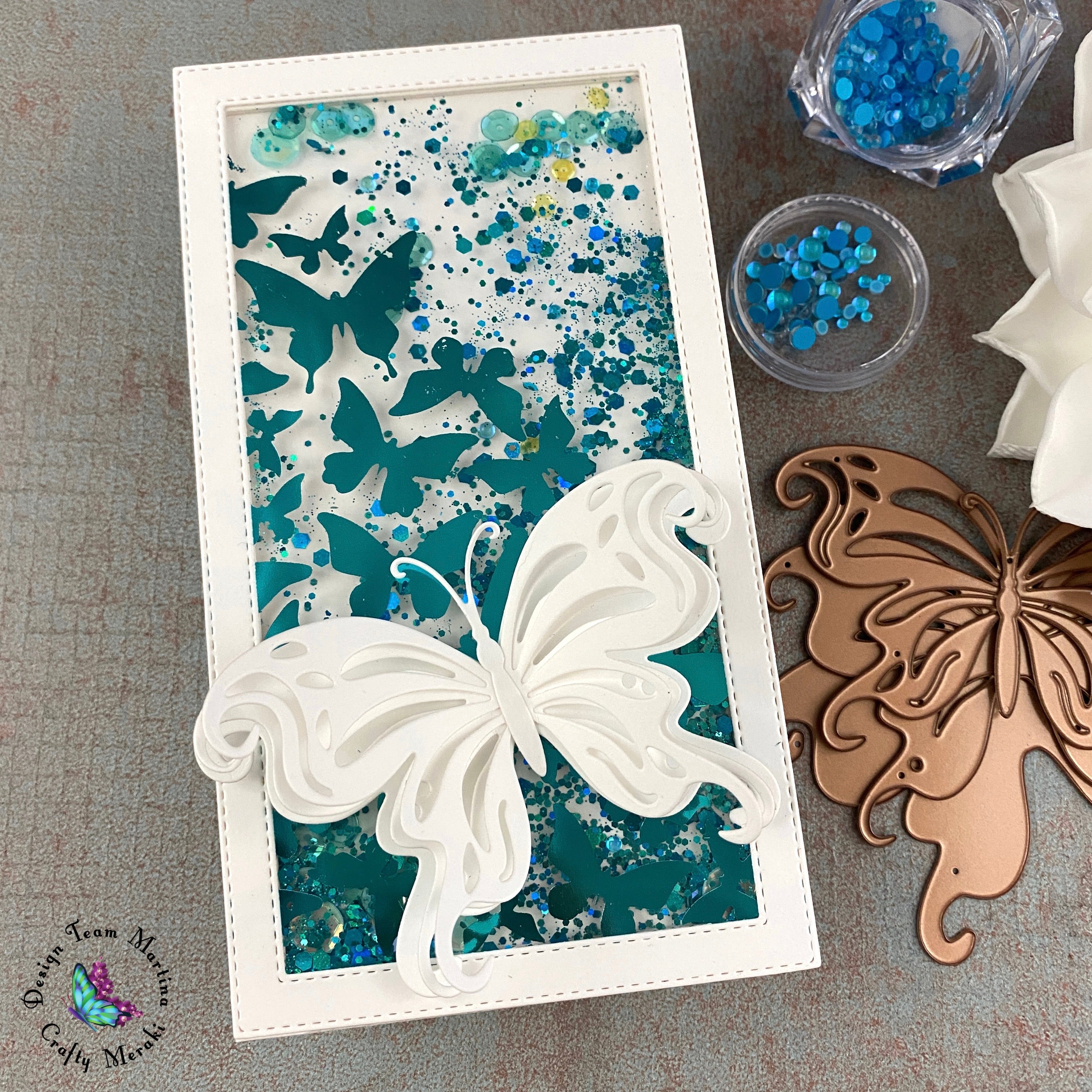 Crafty Meraki Timeless Elegance Hot Foil Plate
